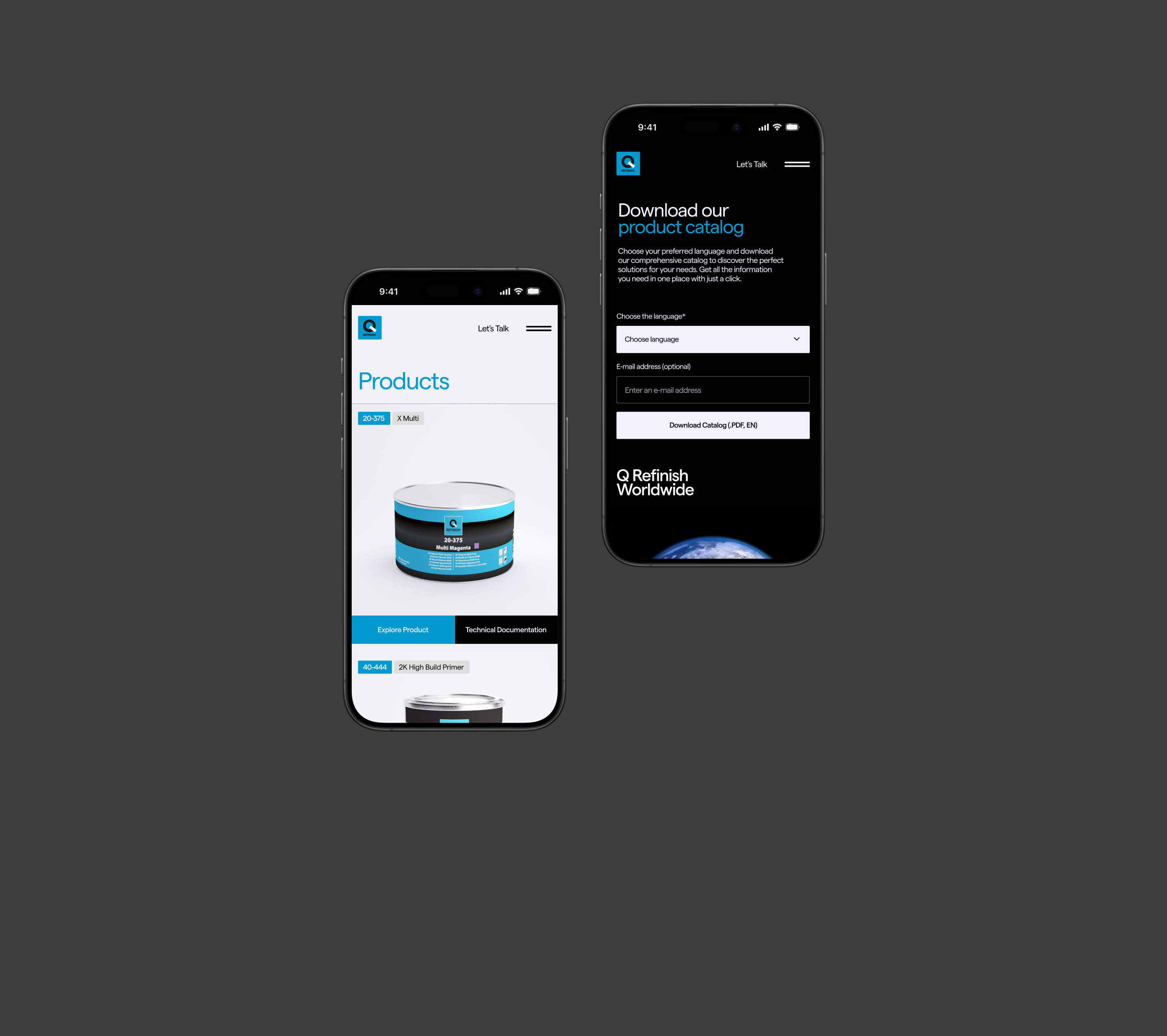 Q Refinish — Изображение №6 — Интерфейсы, Анимация на Dprofile