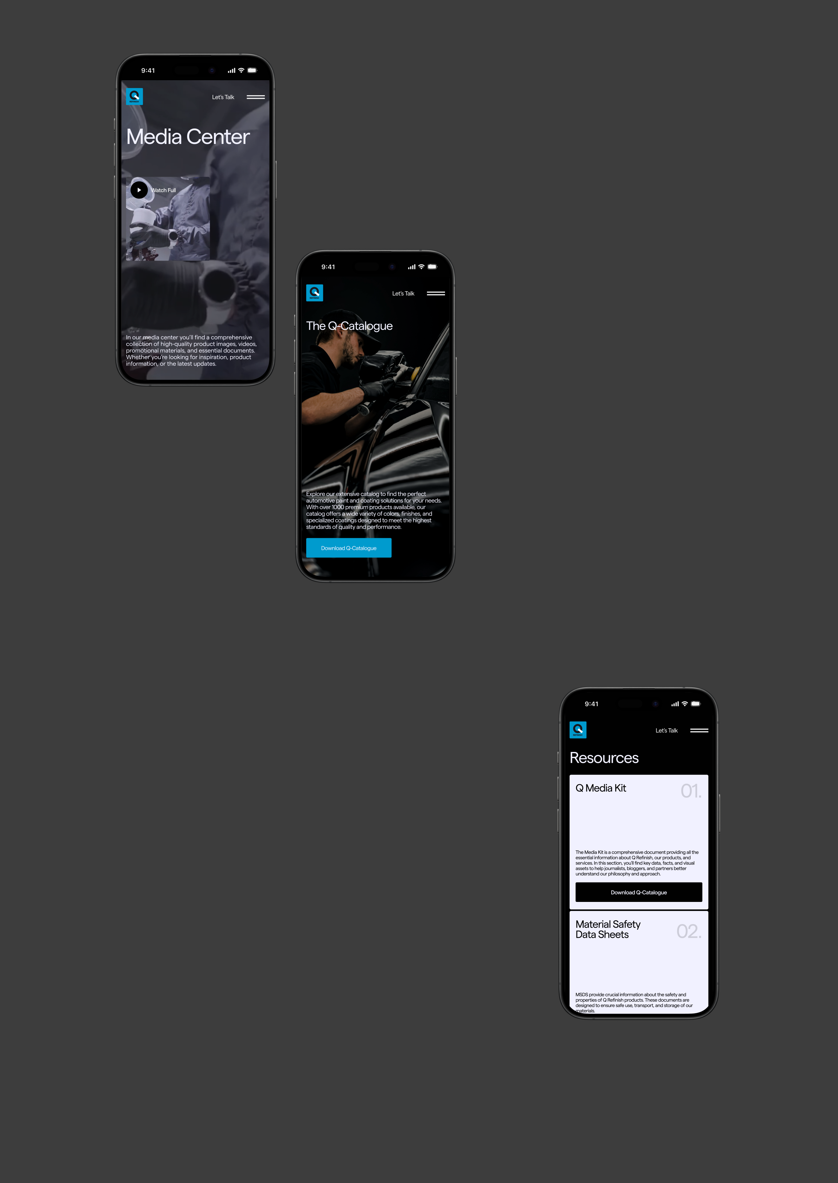 Q Refinish — Изображение №10 — Интерфейсы, Анимация на Dprofile