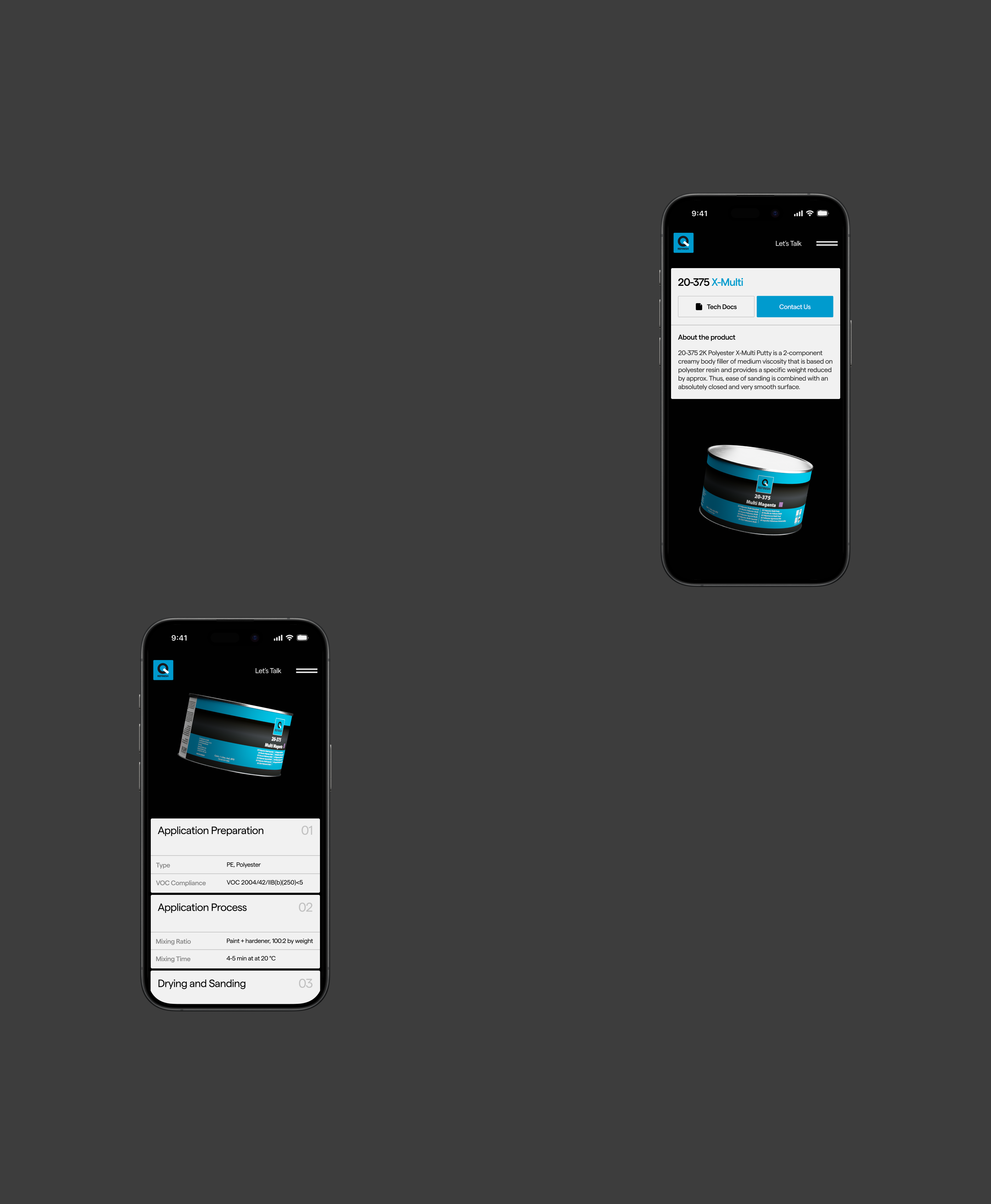 Q Refinish — Изображение №7 — Интерфейсы, Анимация на Dprofile