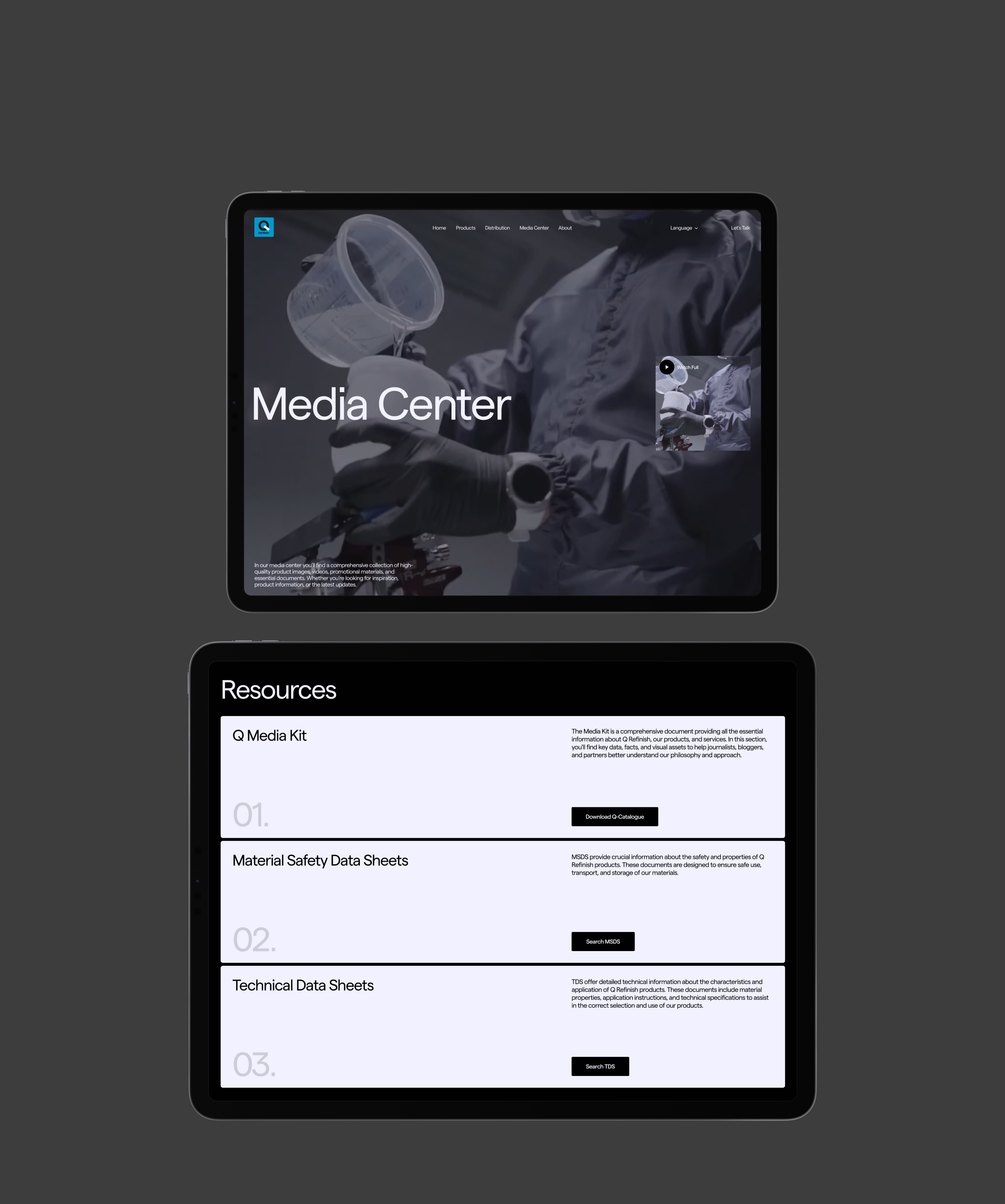 Q Refinish — Изображение №9 — Интерфейсы, Анимация на Dprofile