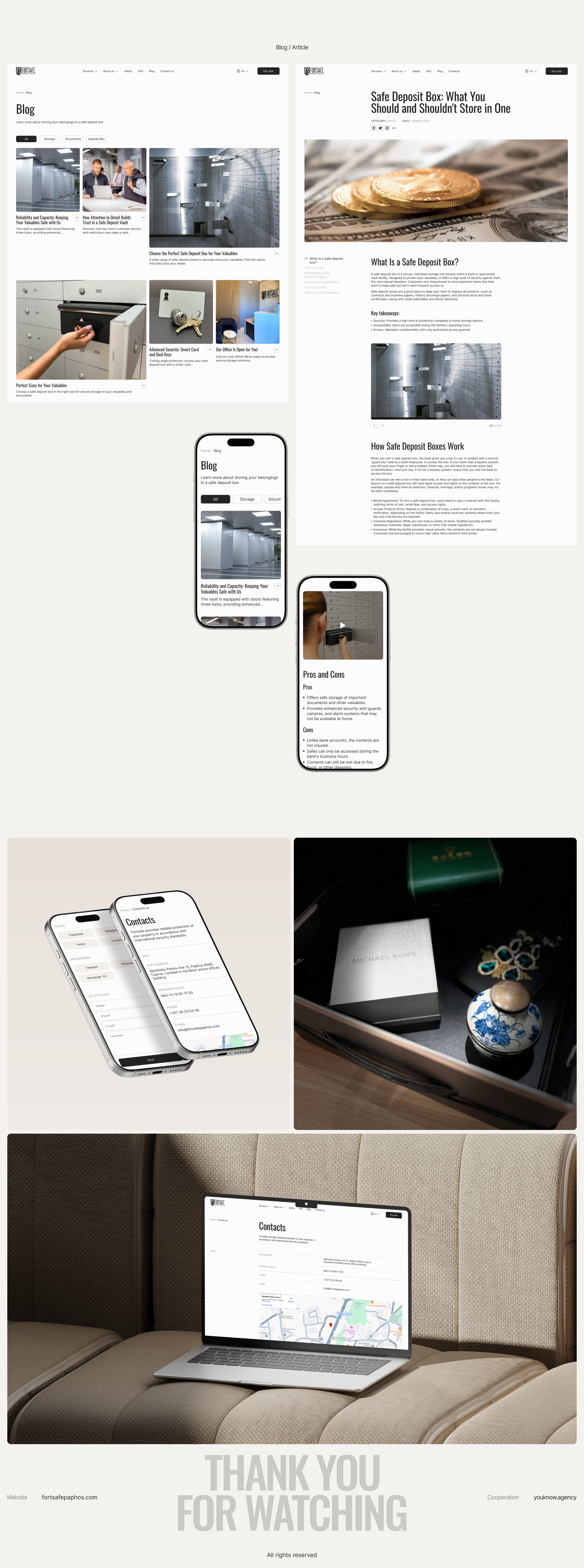 Fortsafe — Corporate website — Изображение №5 — Интерфейсы, Анимация на Dprofile