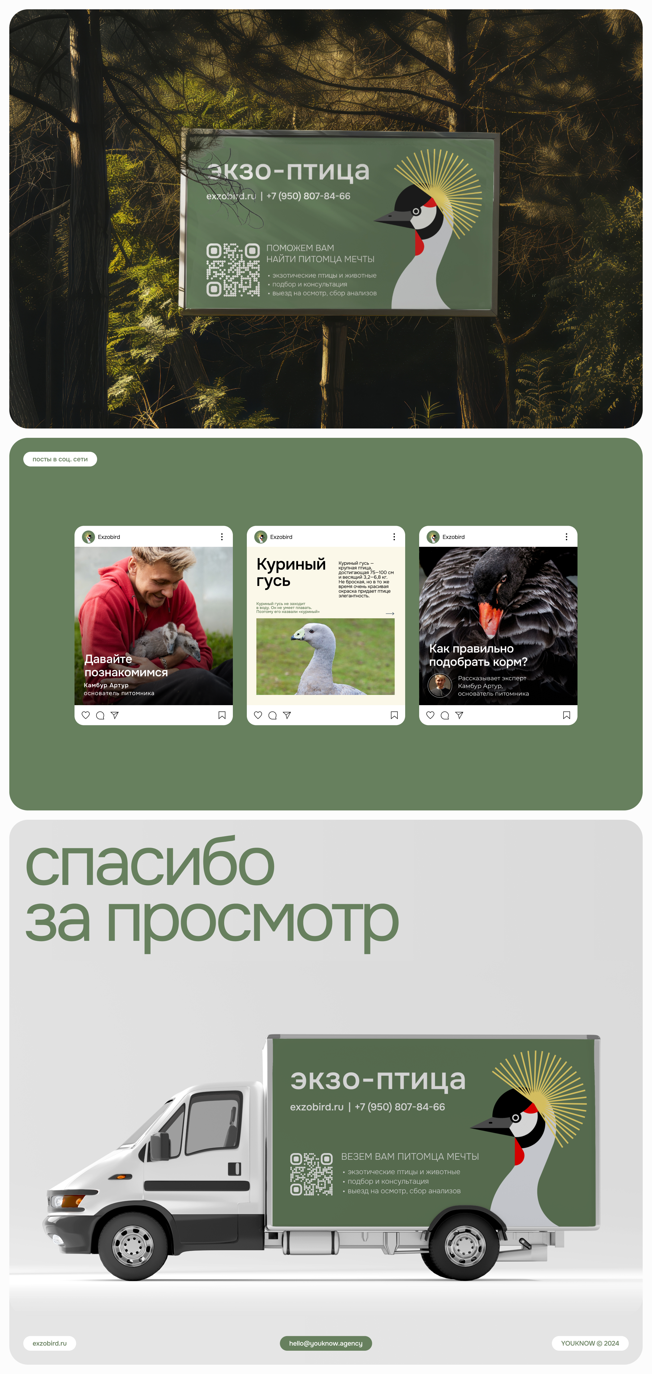 Exzobird | Web & Branding — Изображение №7 — Интерфейсы на Dprofile