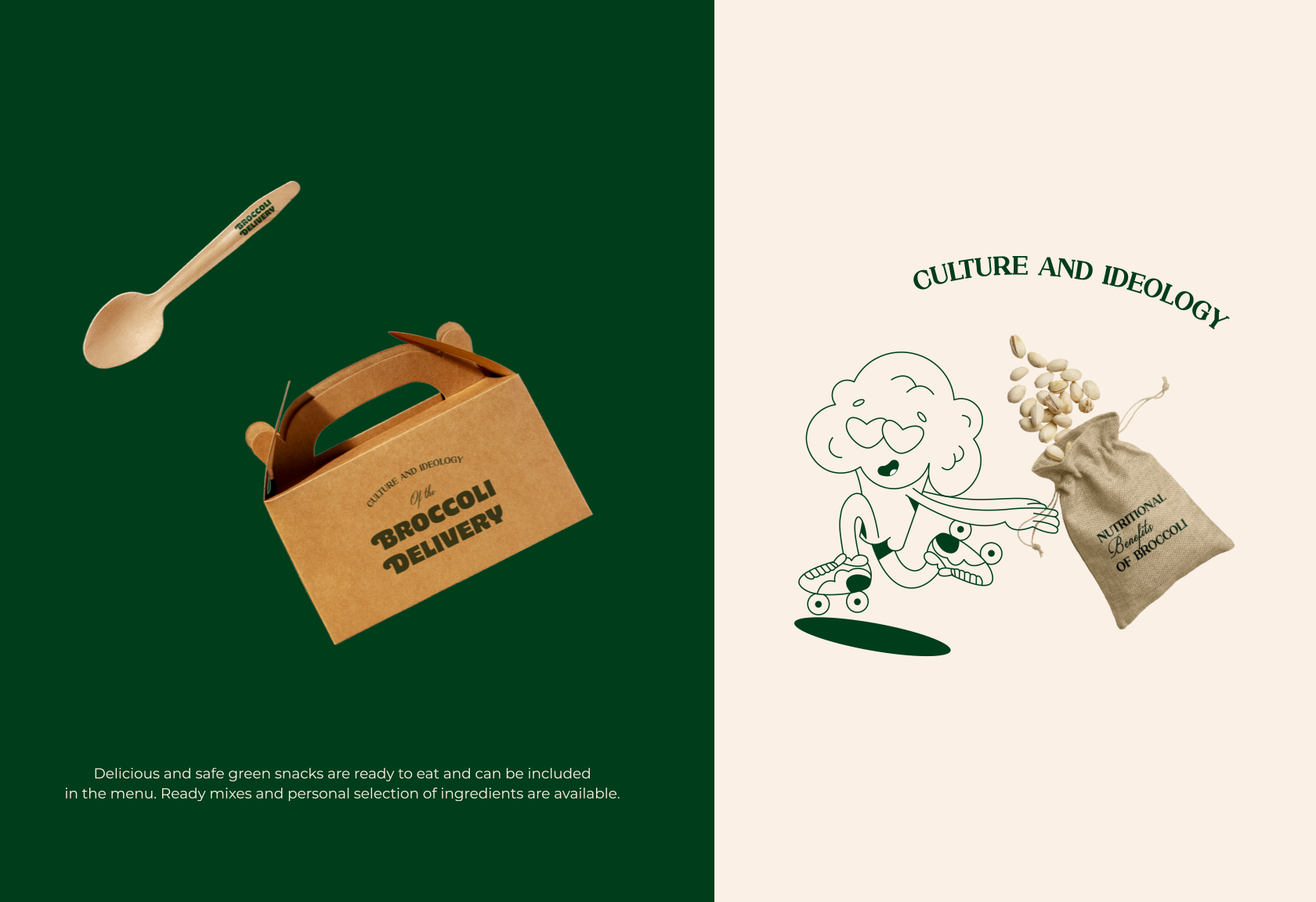 Broccoli Delivery Brand Identity — Изображение №10 — Брендинг, Графика на Dprofile