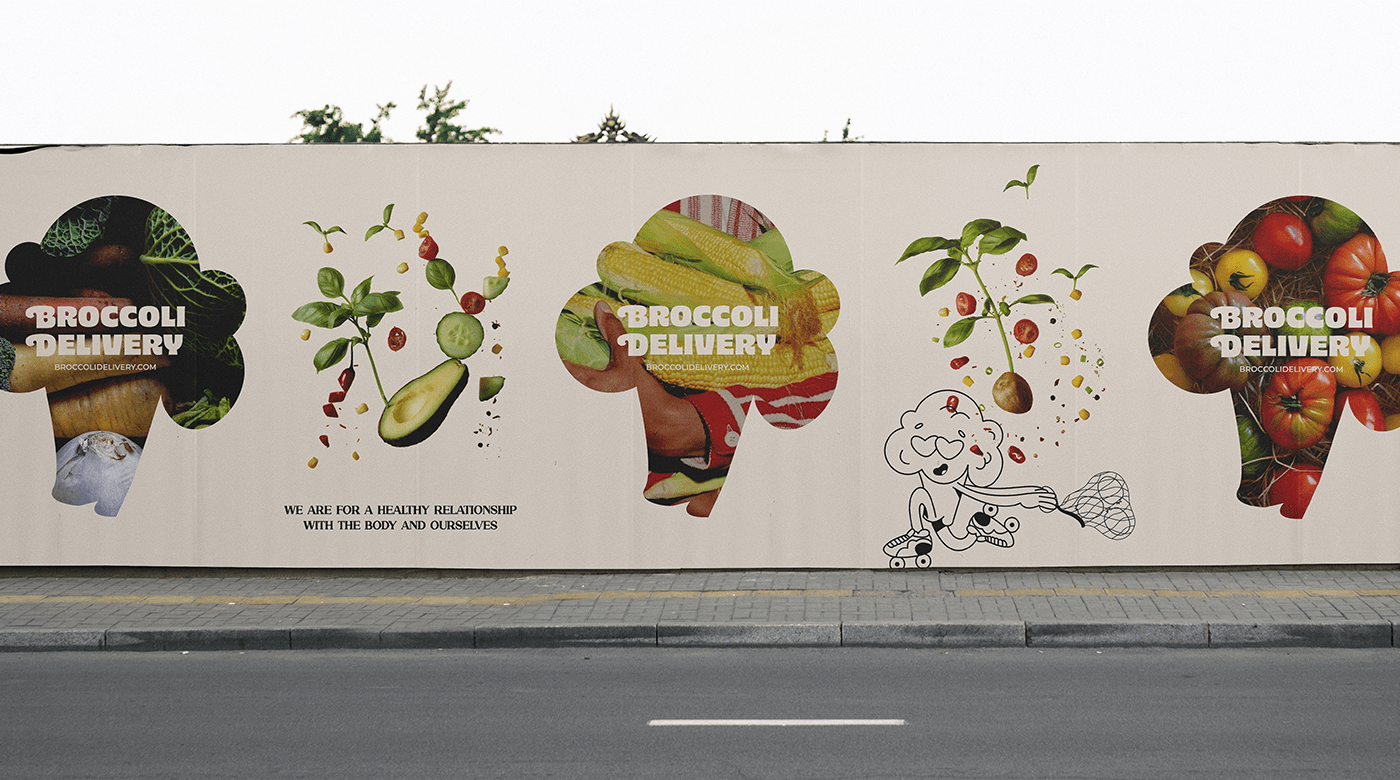Broccoli Delivery Brand Identity — Изображение №17 — Брендинг, Графика на Dprofile