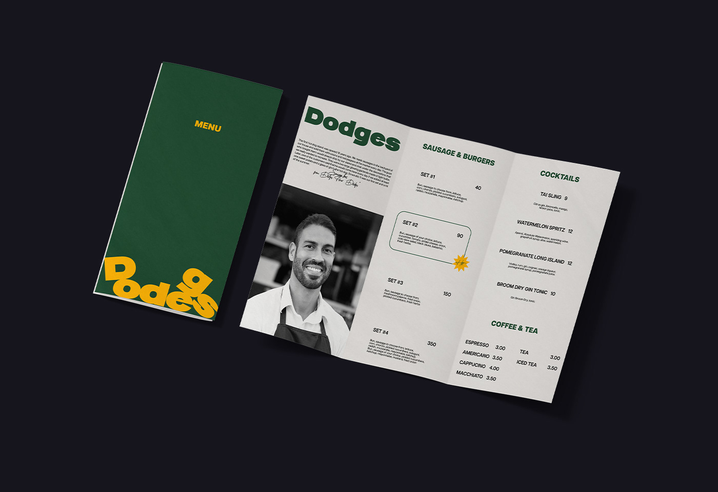 Sausage Bar Dodges Brand Identity — Изображение №6 — Брендинг, Графика на Dprofile