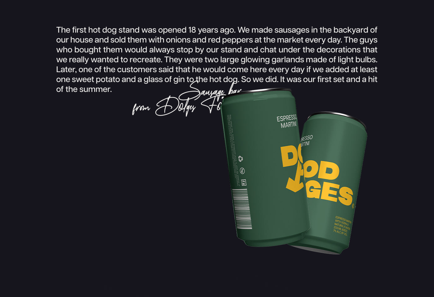 Sausage Bar Dodges Brand Identity — Изображение №7 — Брендинг, Графика на Dprofile