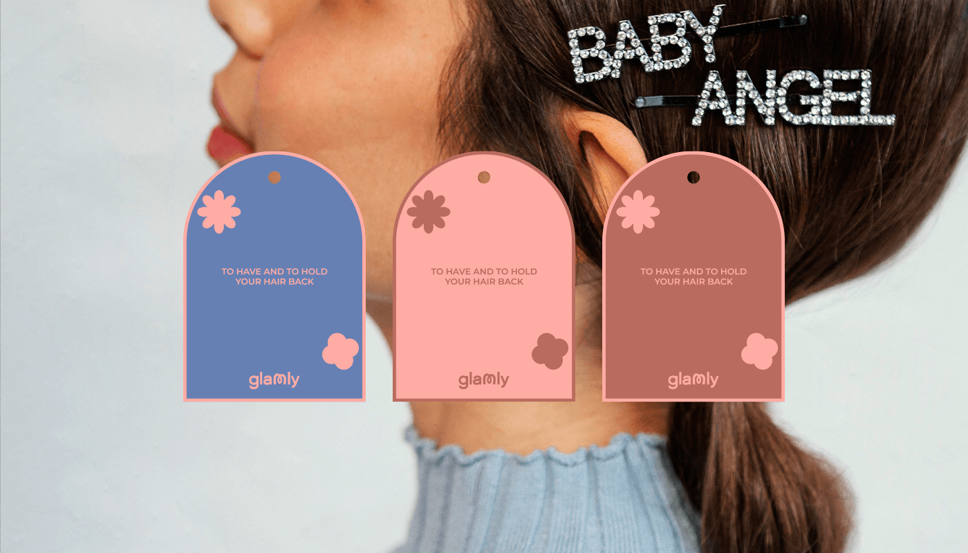 Glamly Children's Accessories Brand Identity — Изображение №7 — Брендинг, Анимация на Dprofile