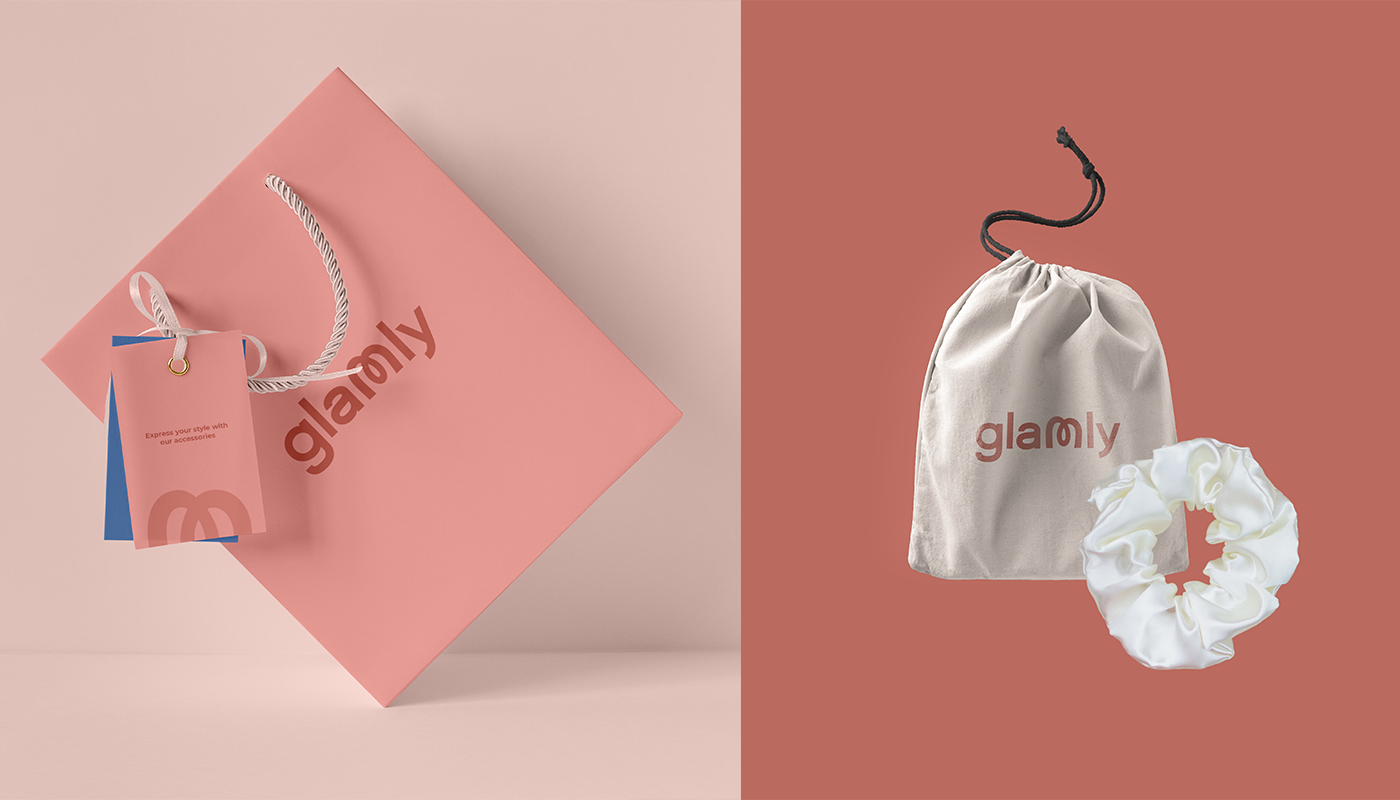 Glamly Children's Accessories Brand Identity — Изображение №6 — Брендинг, Анимация на Dprofile