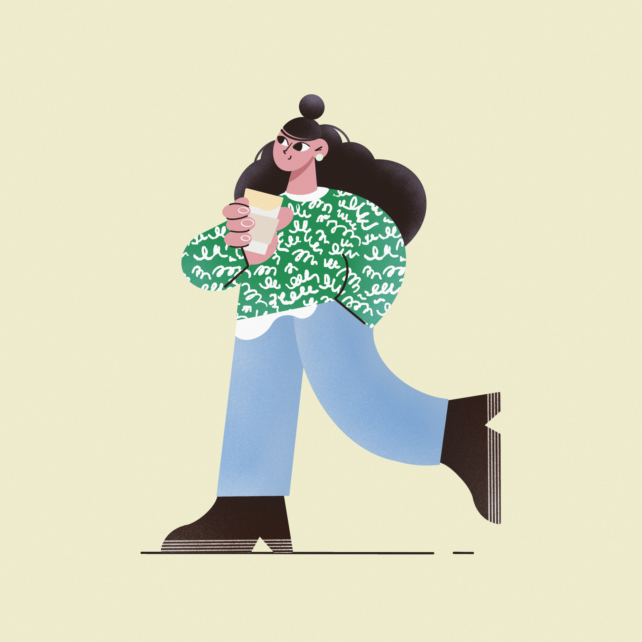 Spring illustrations & Animation GIF — Изображение №3 — Иллюстрация, Анимация на Dprofile