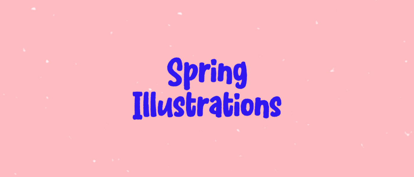 Spring illustrations & Animation GIF — Изображение №1 — Иллюстрация, Анимация на Dprofile