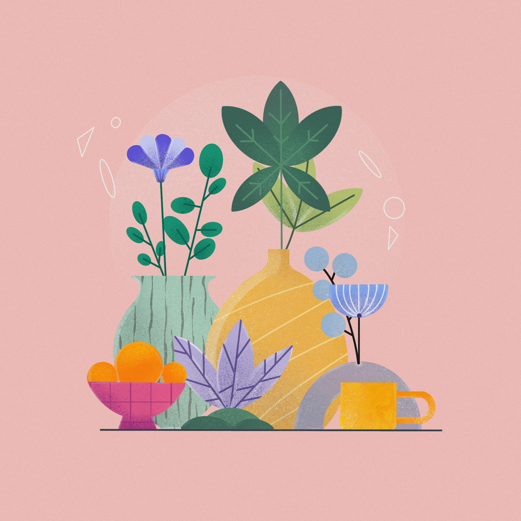 Spring illustrations & Animation GIF — Изображение №9 — Иллюстрация, Анимация на Dprofile