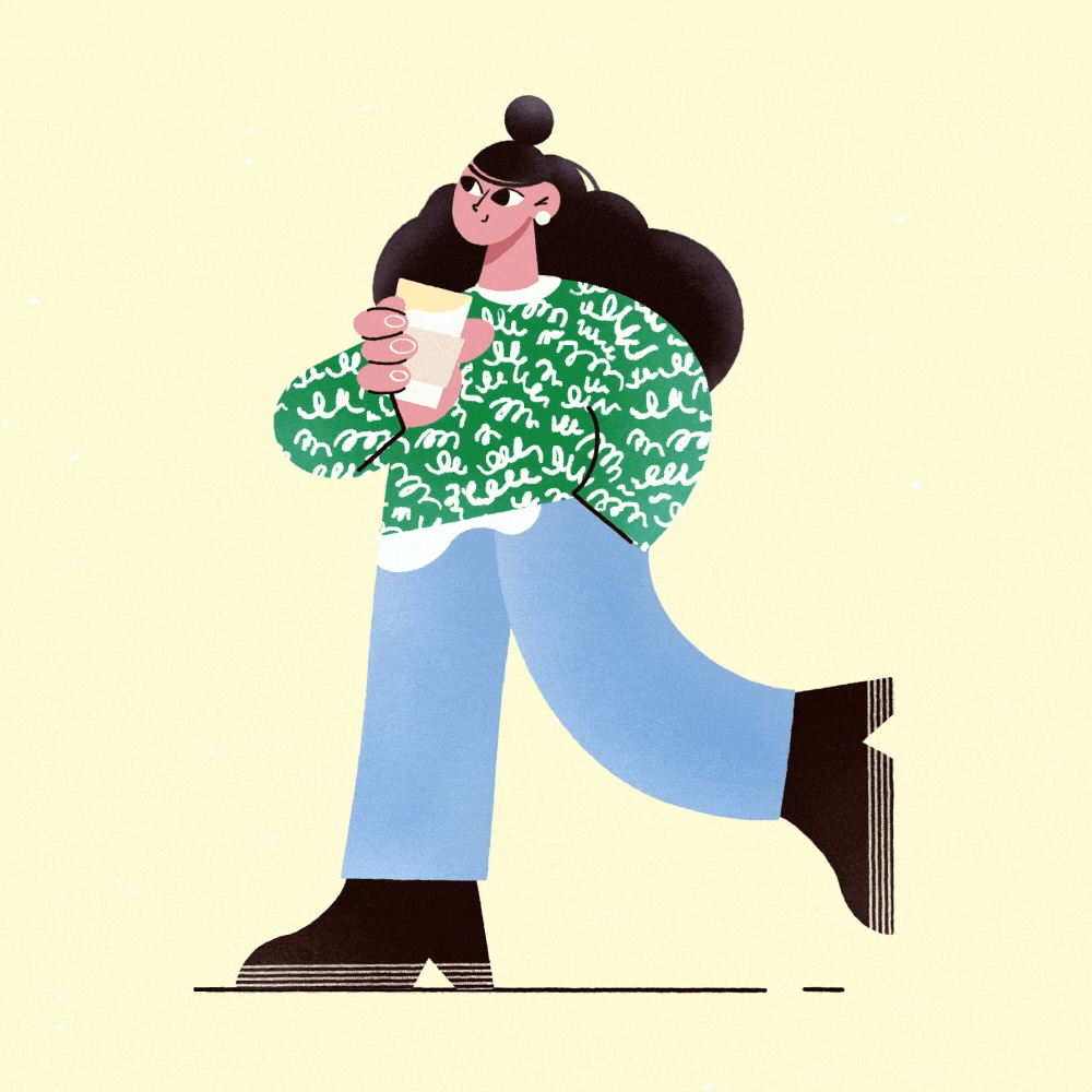 Spring illustrations & Animation GIF — Изображение №12 — Иллюстрация, Анимация на Dprofile