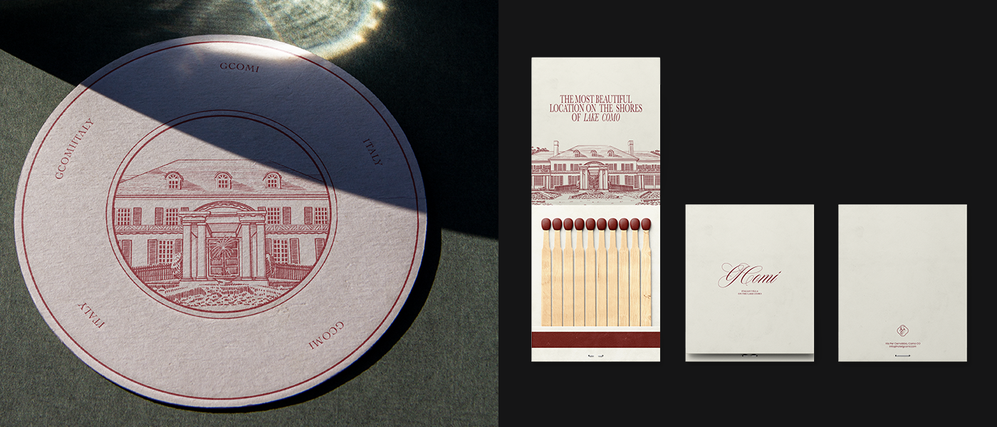 Villa GComi Brand Identity — Изображение №11 — Брендинг, Графика на Dprofile