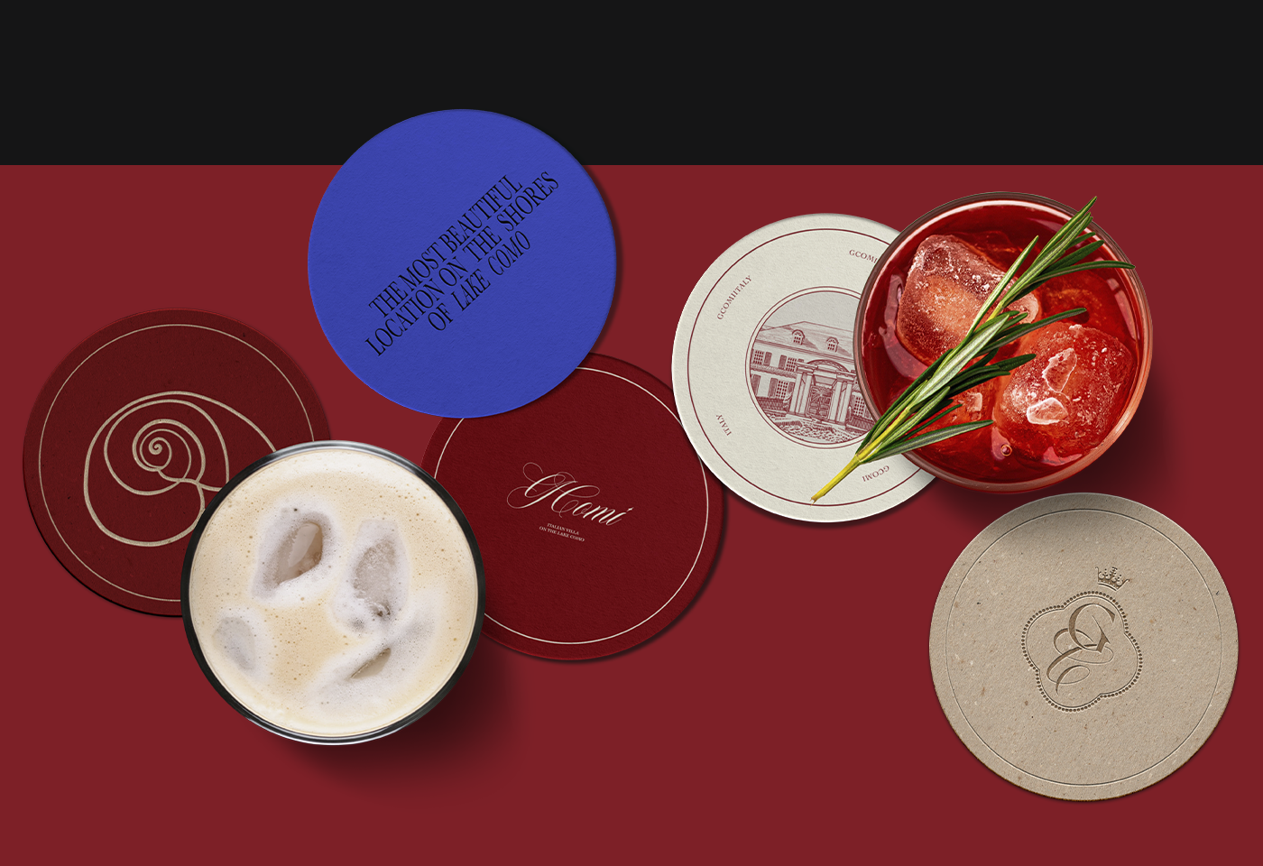 Villa GComi Brand Identity — Изображение №10 — Брендинг, Графика на Dprofile