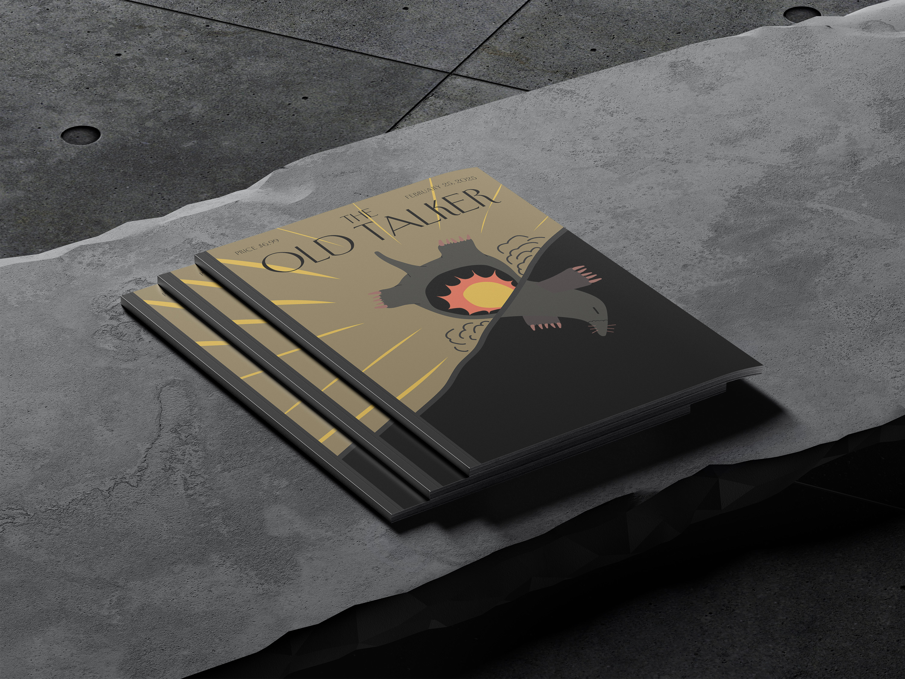 Обложки журнала The Old Talker — Изображение №5 — Иллюстрация, Графика на Dprofile