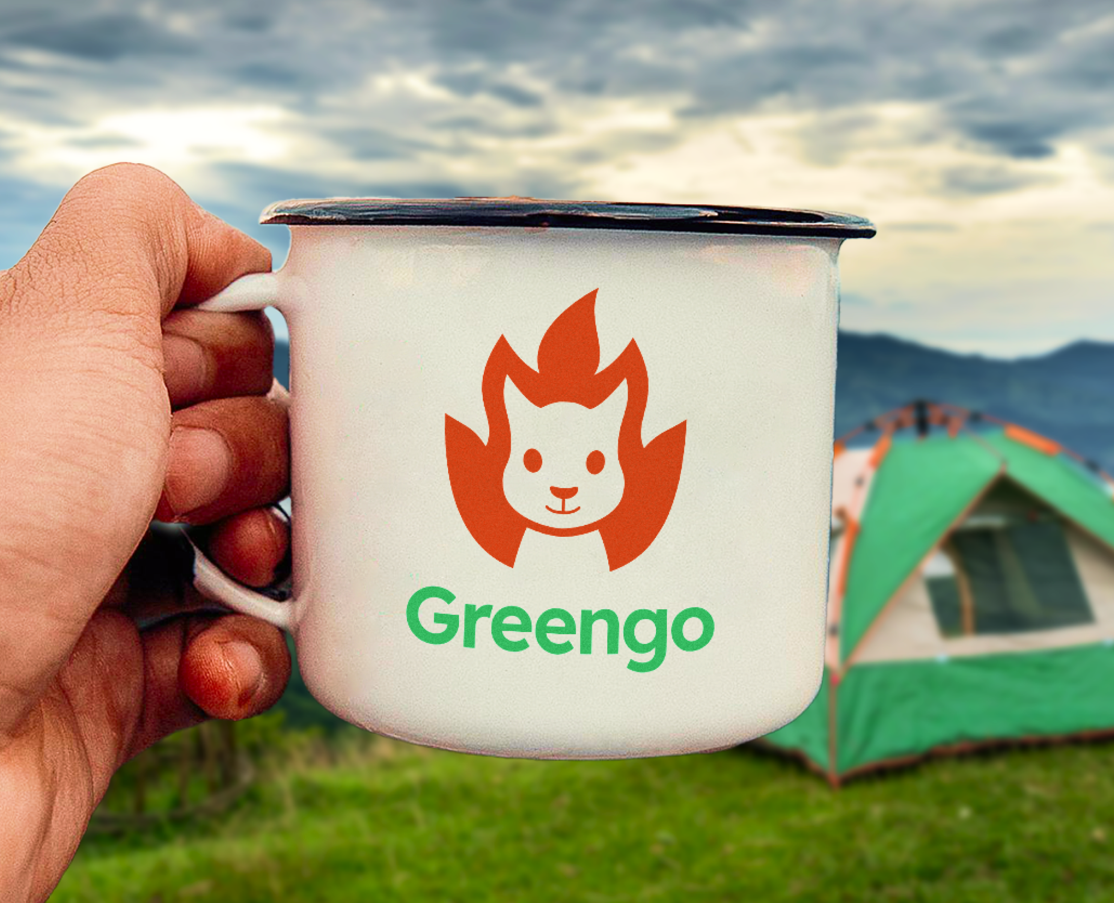 Greengo | Illustrative logo | Branding — Брендинг на Dprofile