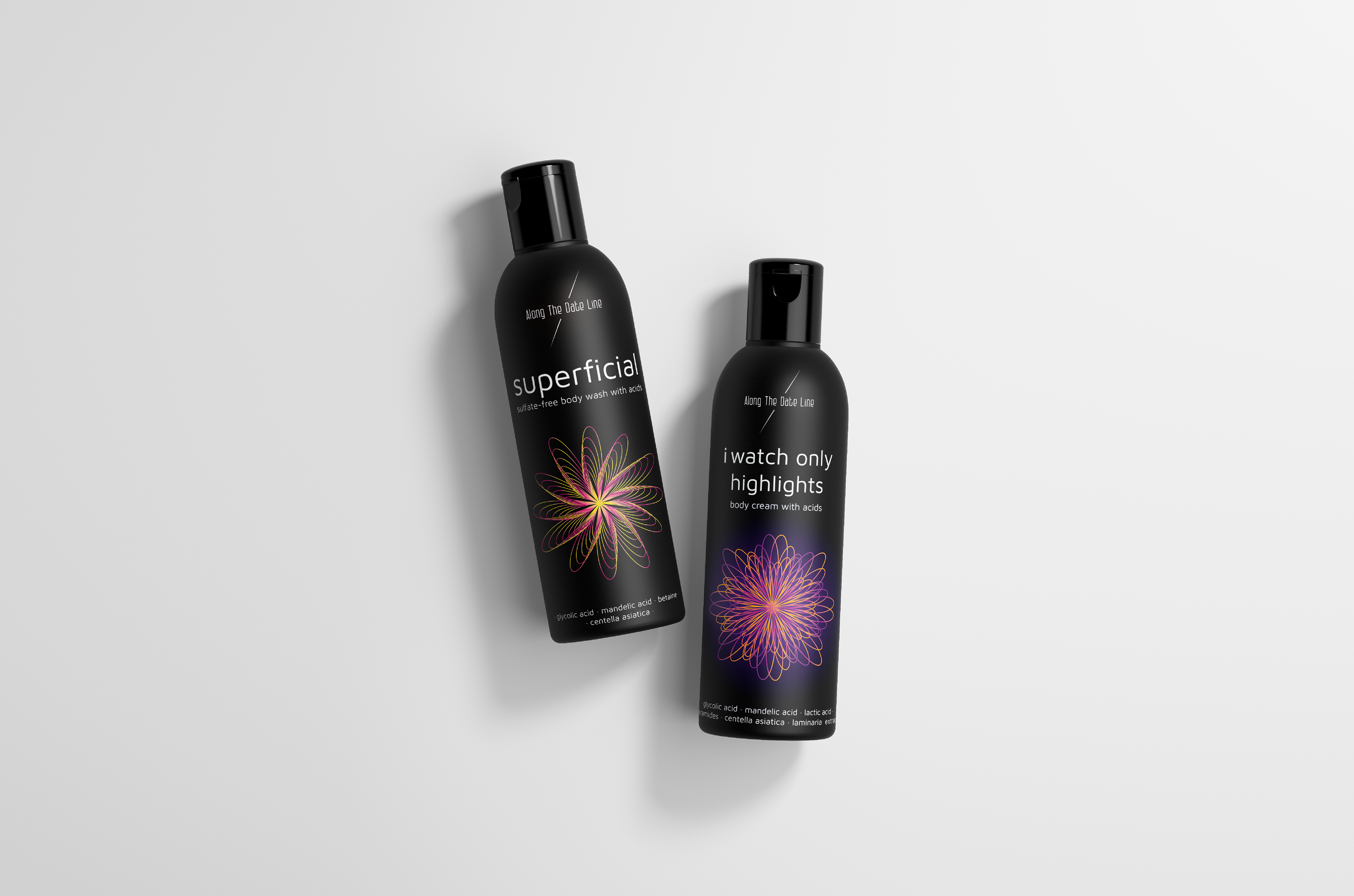 Along The Date Line - Skin Care Logo & Branding — Изображение №4 — Брендинг на Dprofile