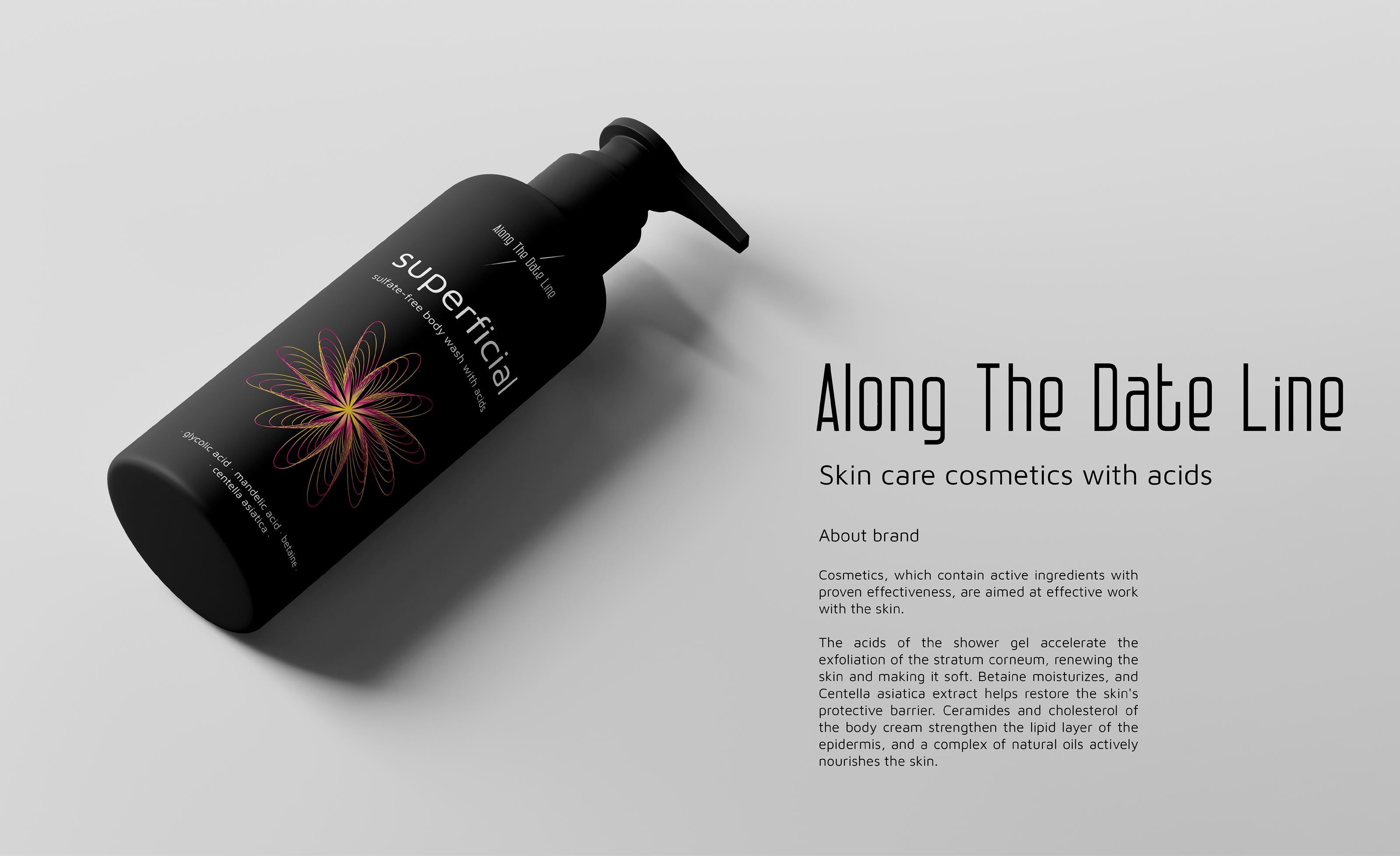 Along The Date Line - Skin Care Logo & Branding — Изображение №1 — Брендинг на Dprofile