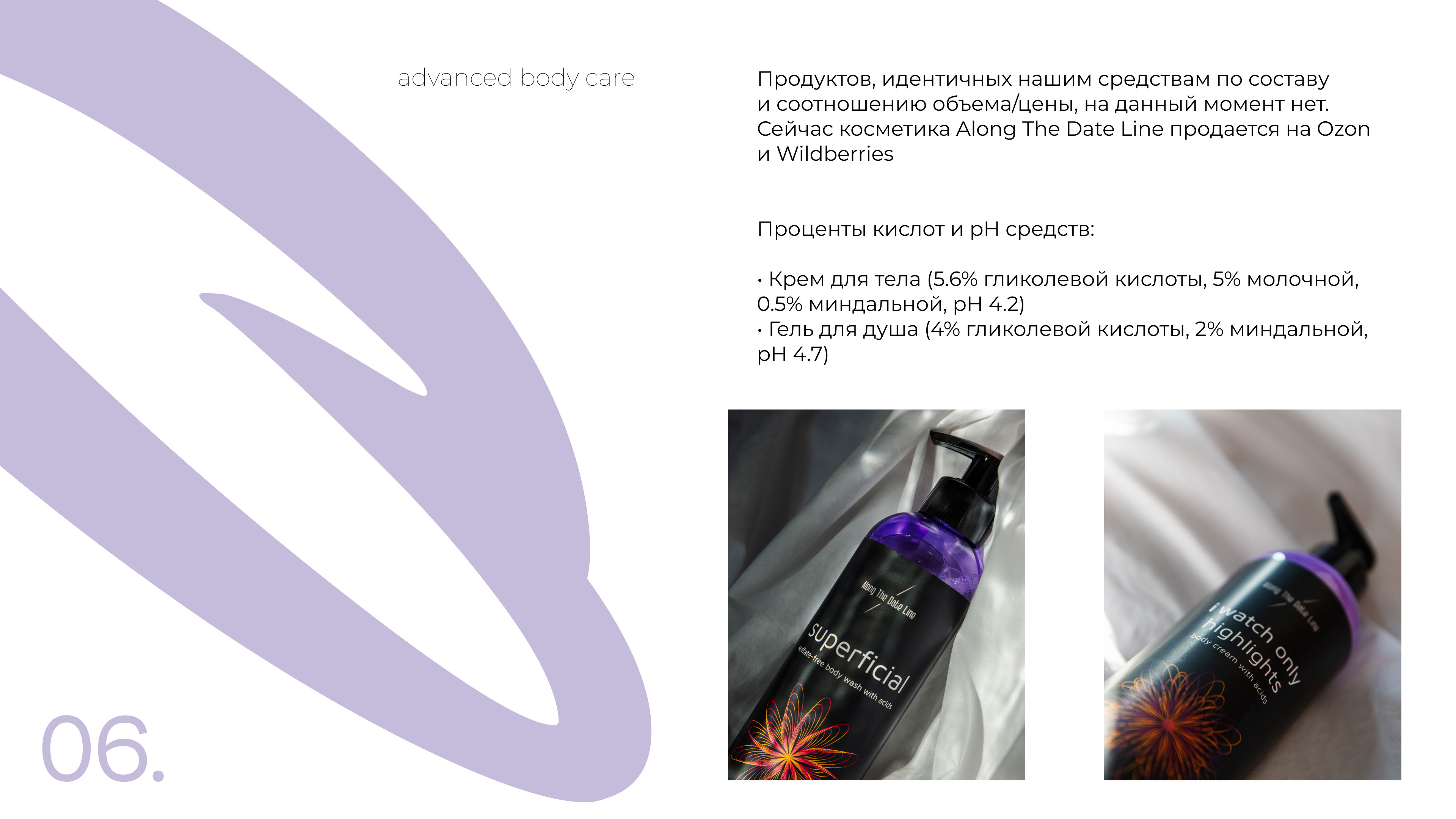 Презентация для бренда уходовой косметики. Presentation — Изображение №9 — Брендинг, Маркетинг на Dprofile