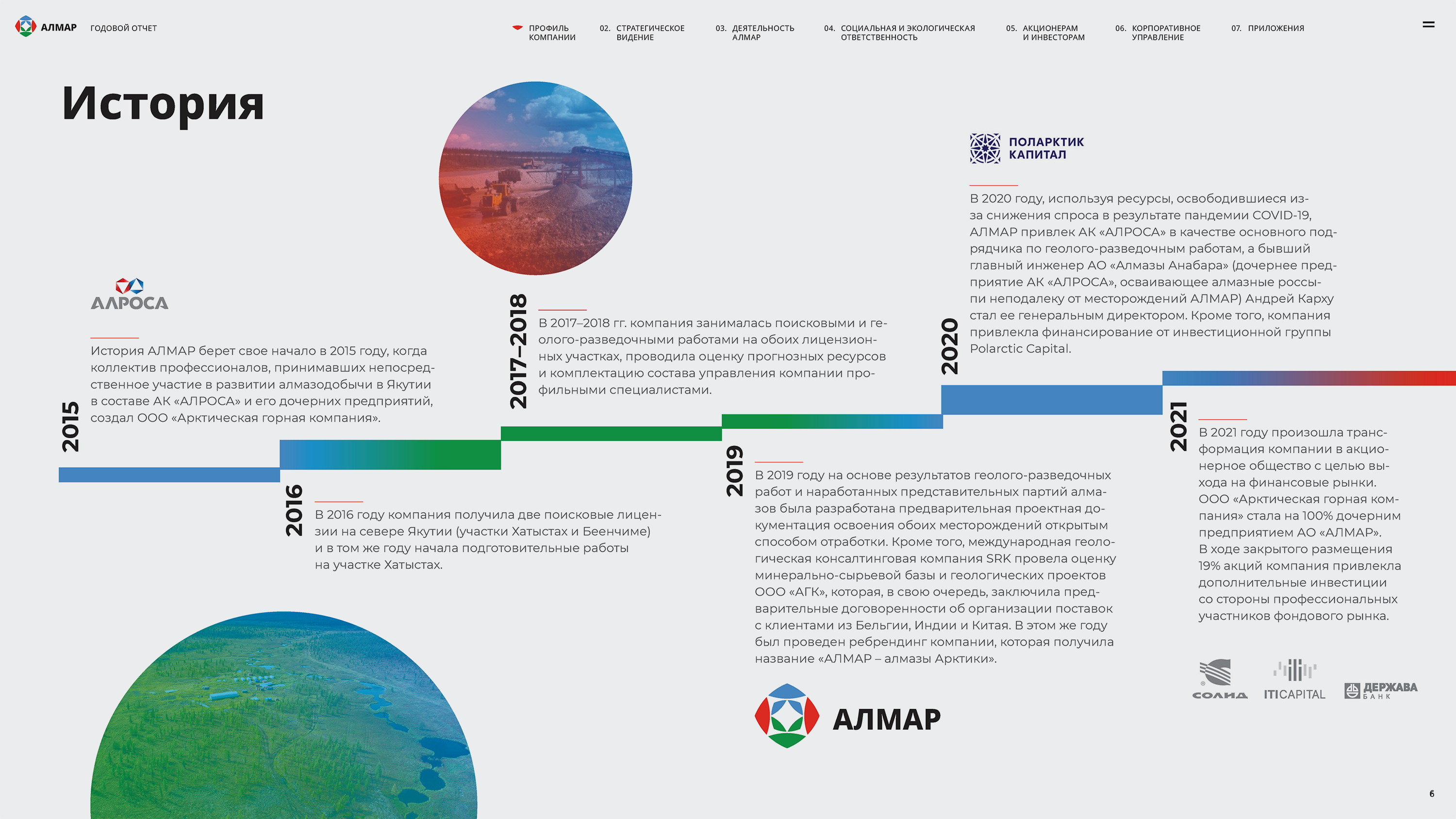 АЛМАР. Годовой отчет — Изображение №9 — Графика на Dprofile