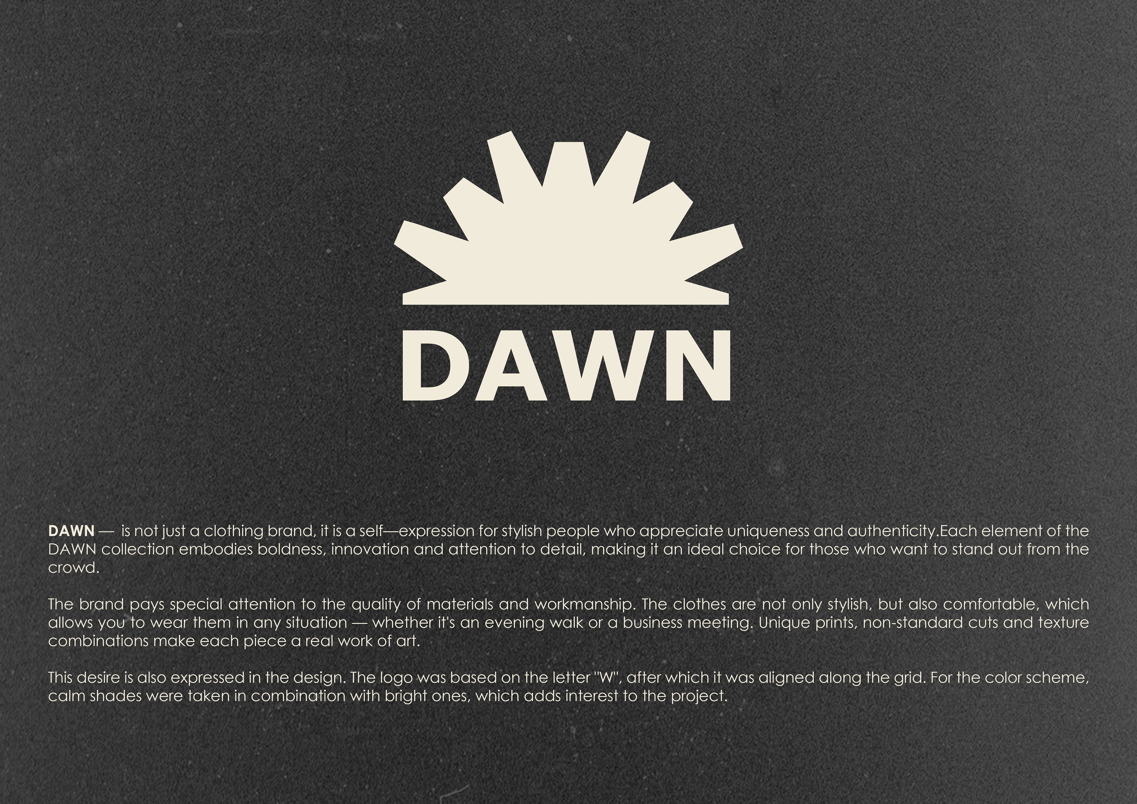 DAWN — Изображение №1 — Брендинг, 3D на Dprofile