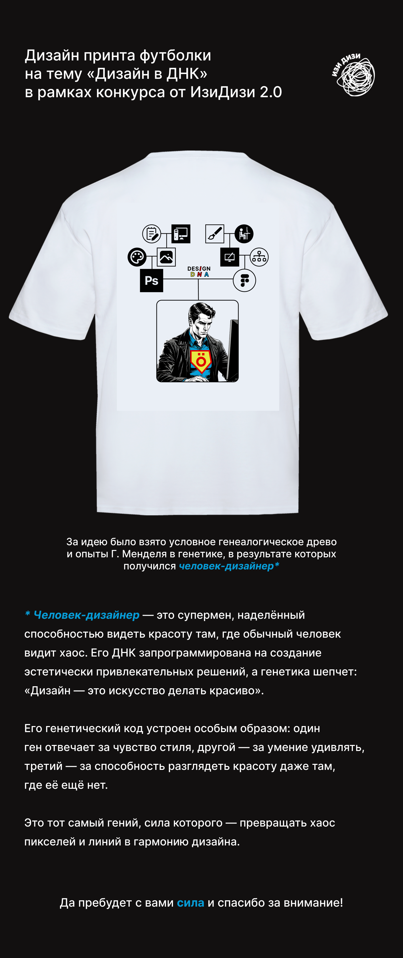 Дизайн в ДНК — Изображение №1 — Брендинг, Иллюстрация на Dprofile