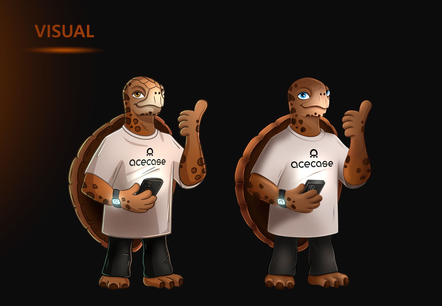 Character design for ACECASE — Изображение №7 — Брендинг, Иллюстрация на Dprofile