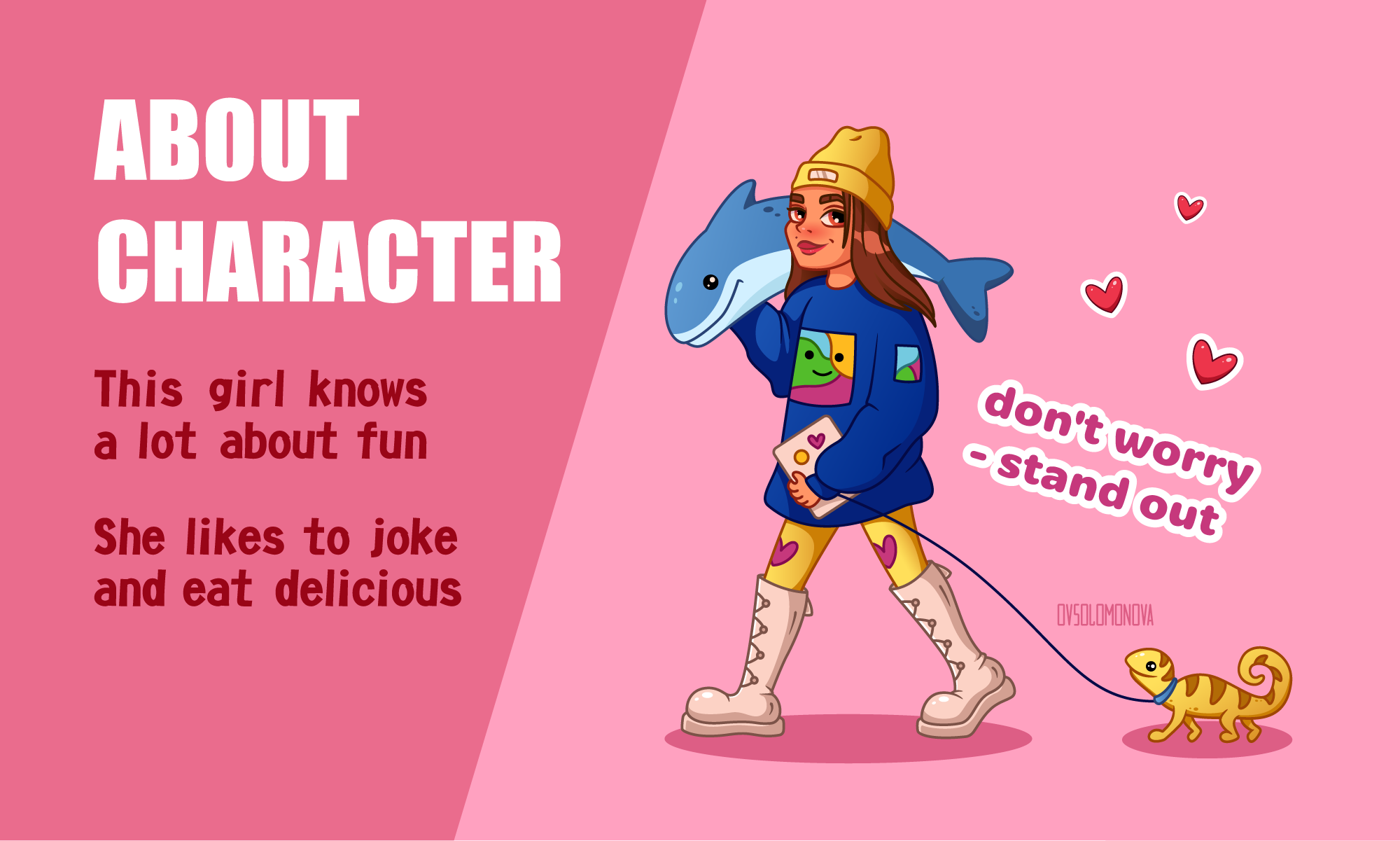 Cool girl Telegram sticker pack. — Изображение №2 — Брендинг, Иллюстрация на Dprofile