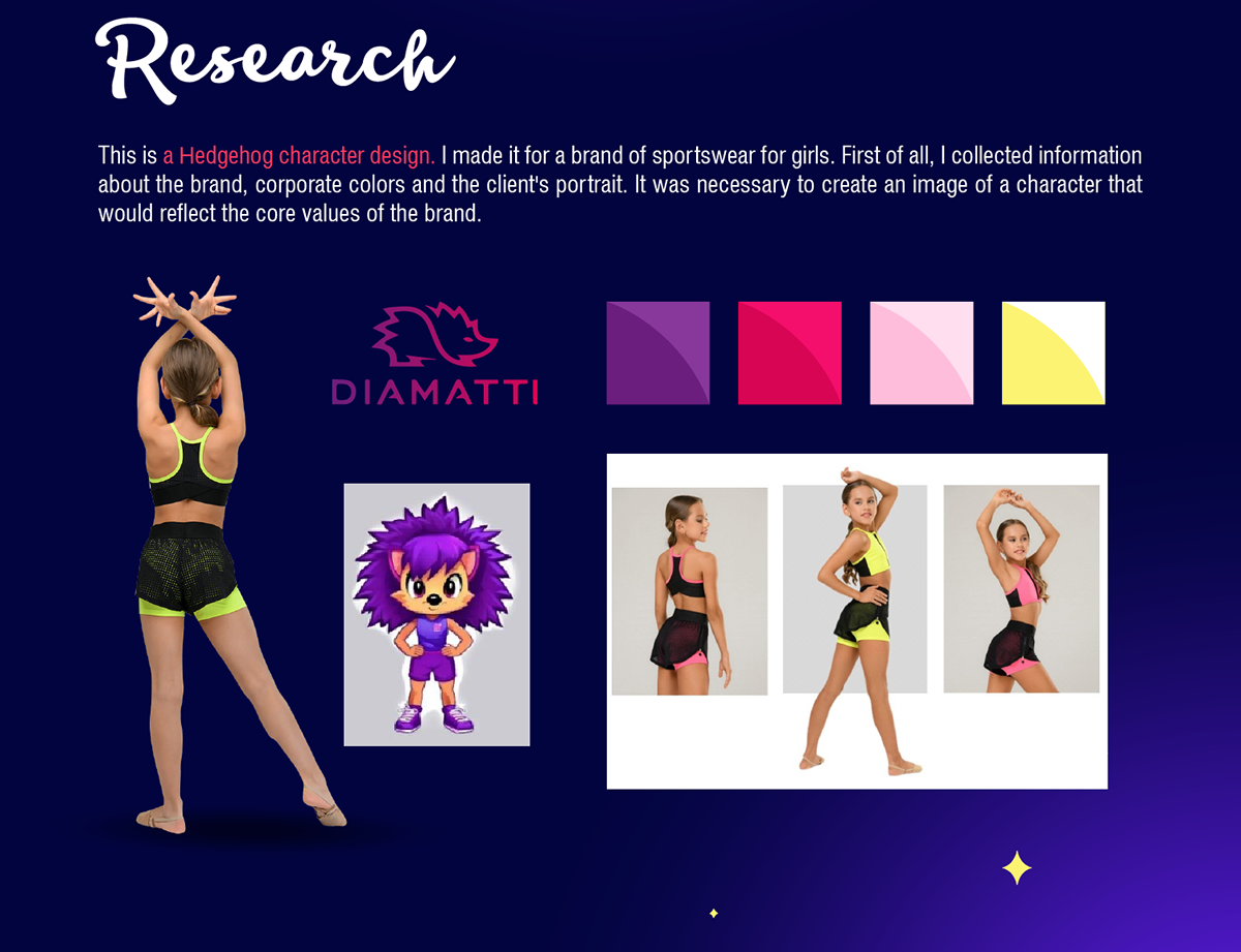 Character design for DIAMATTI — Изображение №2 — Брендинг, Иллюстрация на Dprofile