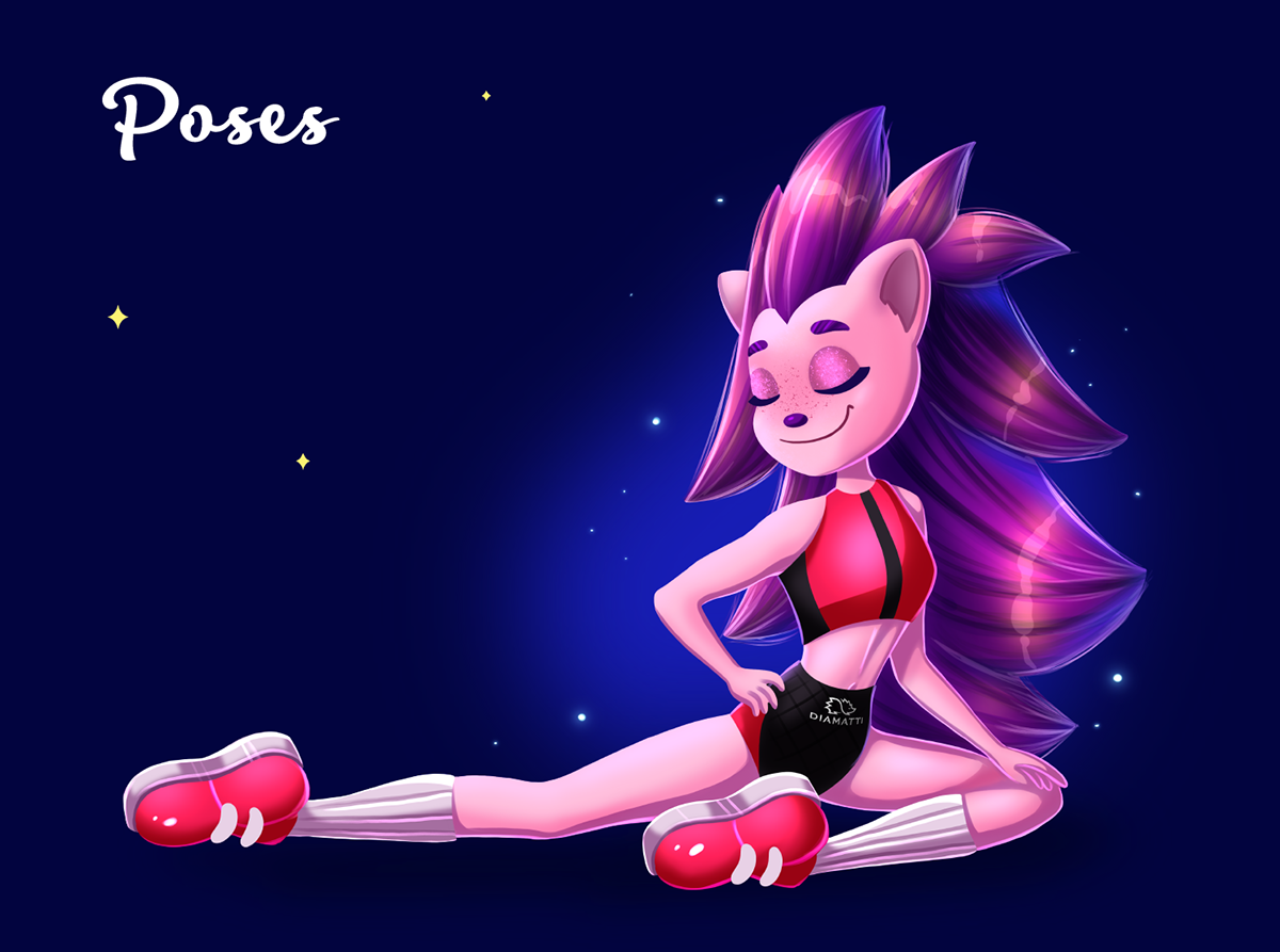 Character design for DIAMATTI — Изображение №7 — Брендинг, Иллюстрация на Dprofile