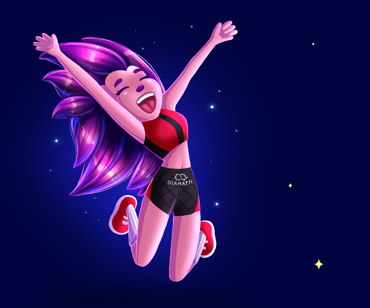 Character design for DIAMATTI — Изображение №8 — Брендинг, Иллюстрация на Dprofile