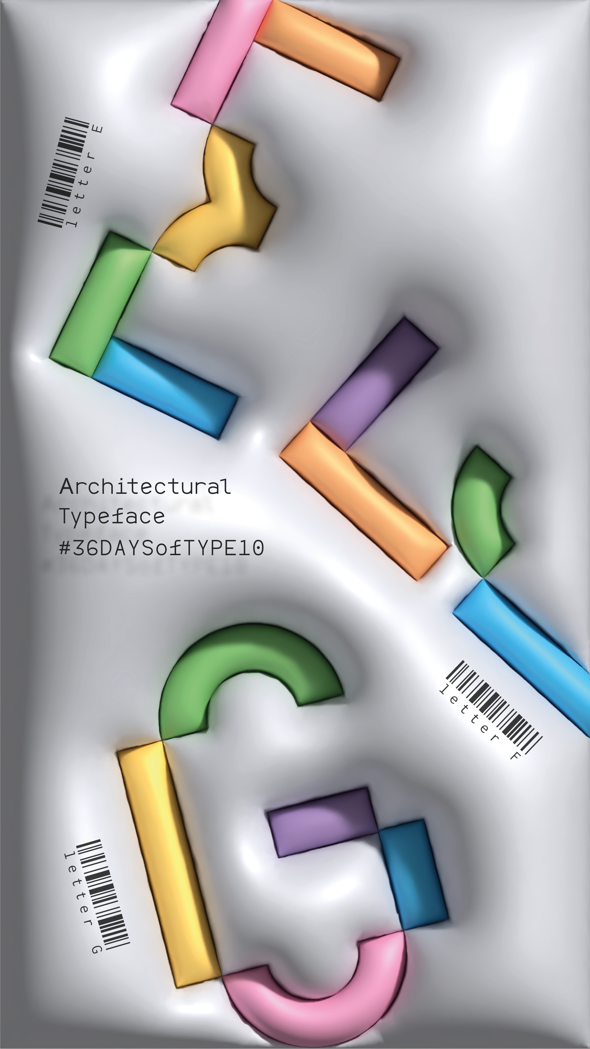 36 Days of Type 10 — 2023 — Изображение №14 — Иллюстрация, Графика на Dprofile