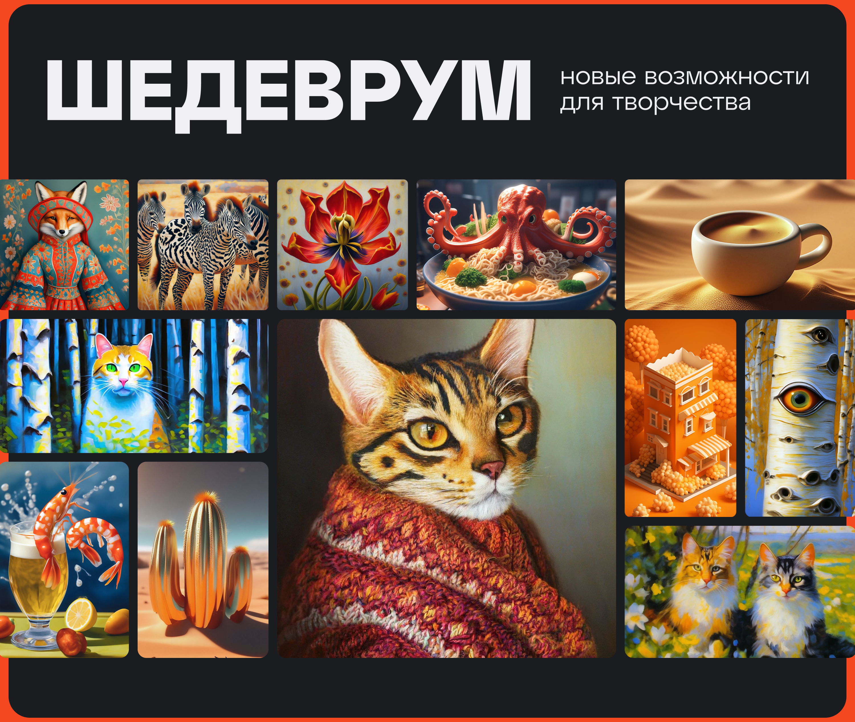 Шедеврум Редизайн (2023) — Изображение №9 — Интерфейсы на Dprofile