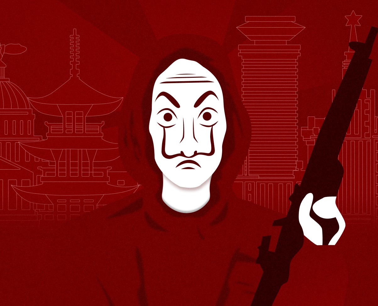 Бумажный Дом |Money Heist | Longrid — Интерфейсы, Иллюстрация на Dprofile