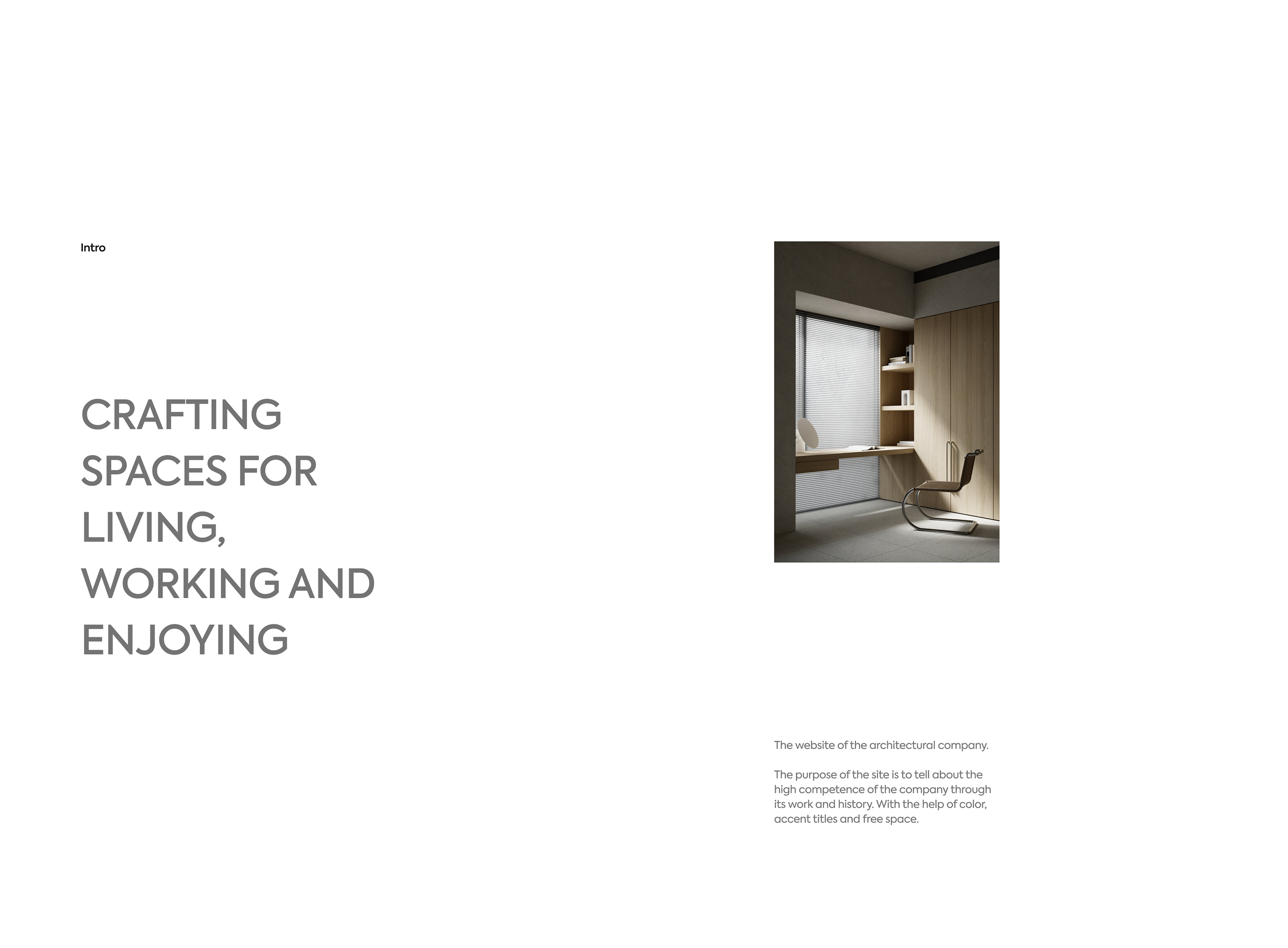 Davidov Architects | Redesign concept — Изображение №2 — Интерфейсы на Dprofile