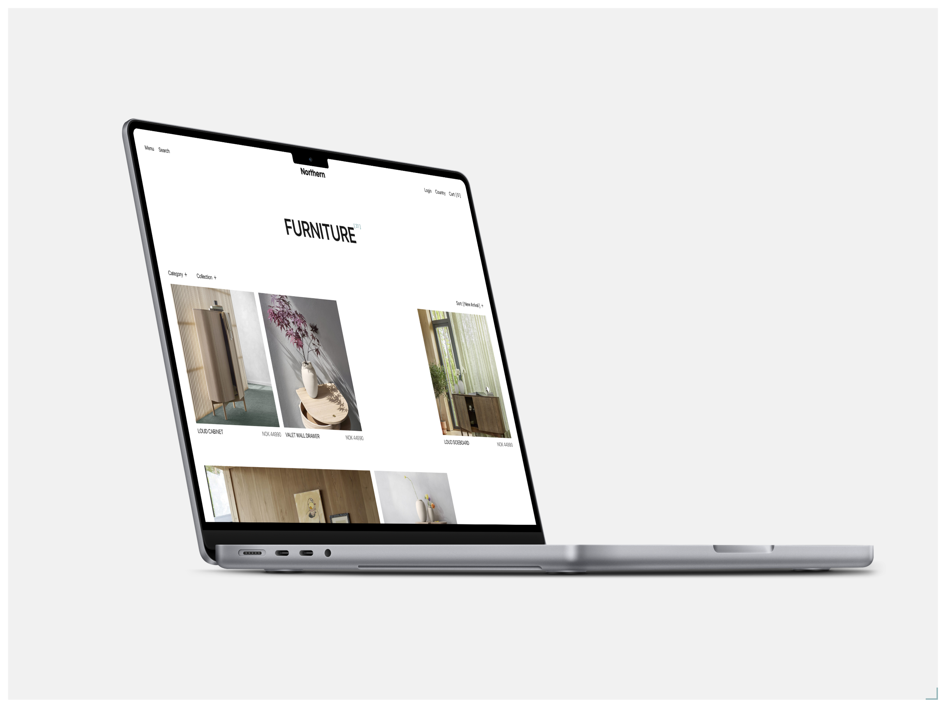 Northern — furniture store — Изображение №7 — Интерфейсы на Dprofile