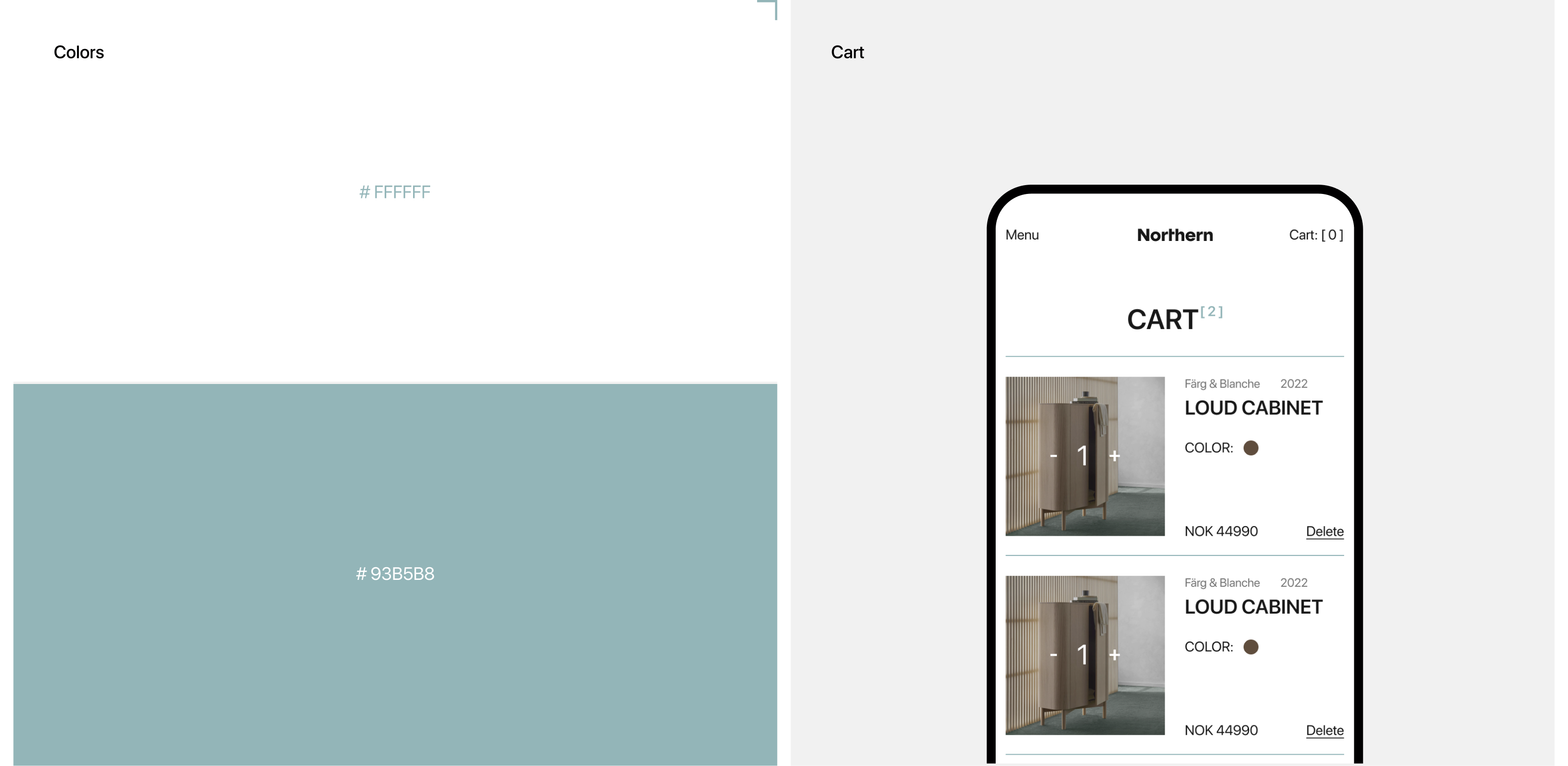Northern — furniture store — Изображение №10 — Интерфейсы на Dprofile