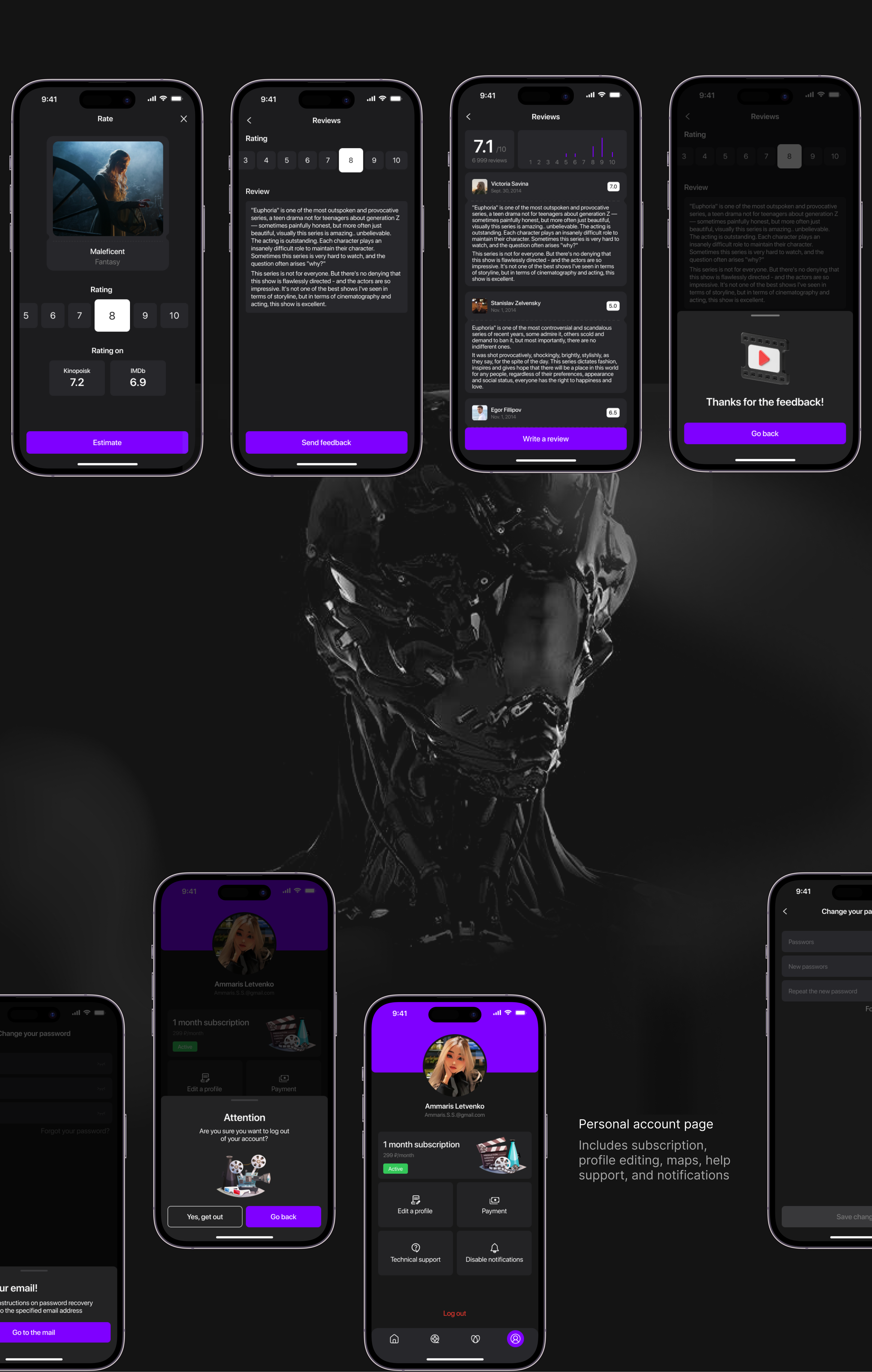 Mobile App — Изображение №8 — Интерфейсы, Брендинг на Dprofile