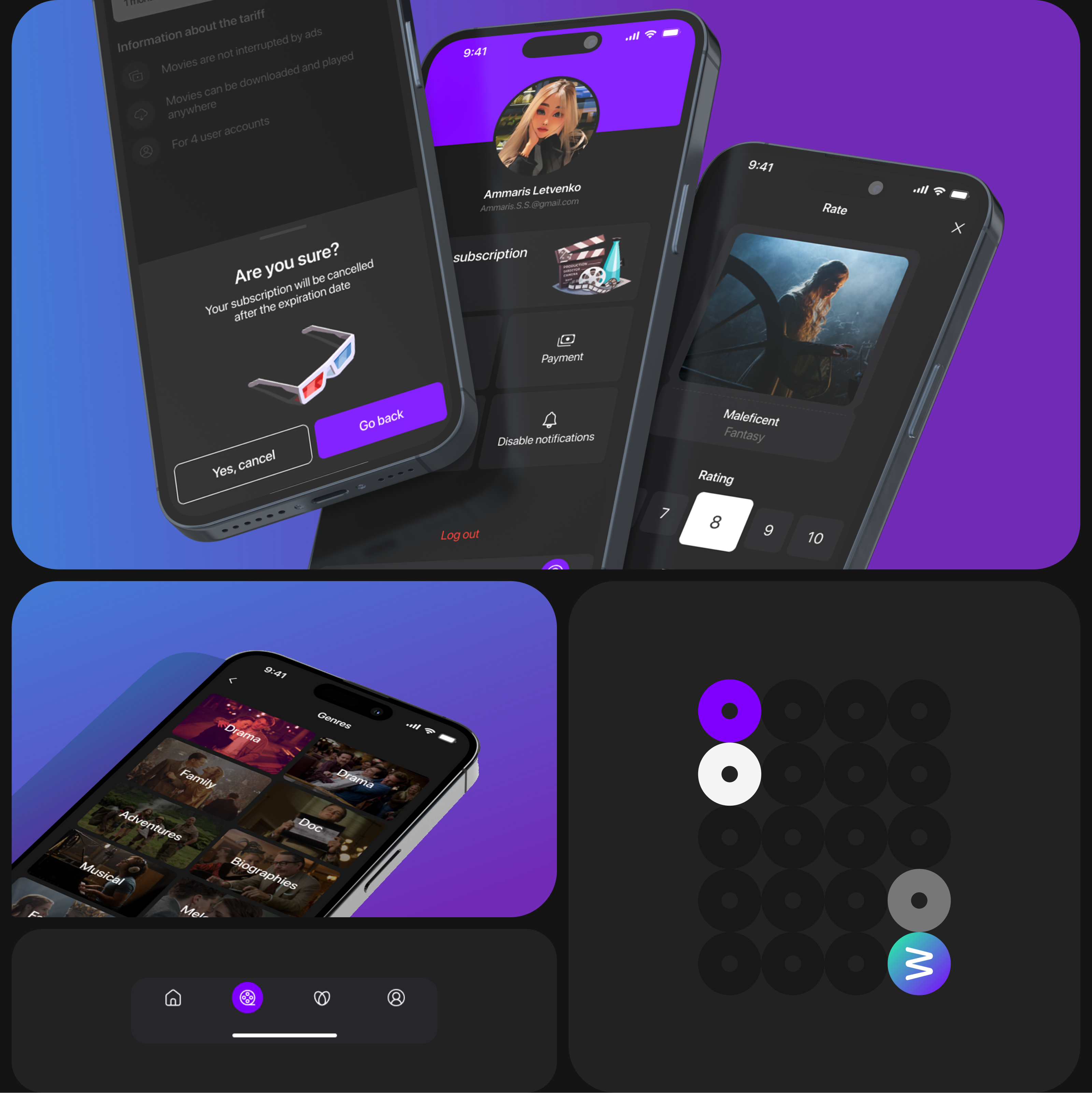 Mobile App — Изображение №3 — Интерфейсы, Брендинг на Dprofile