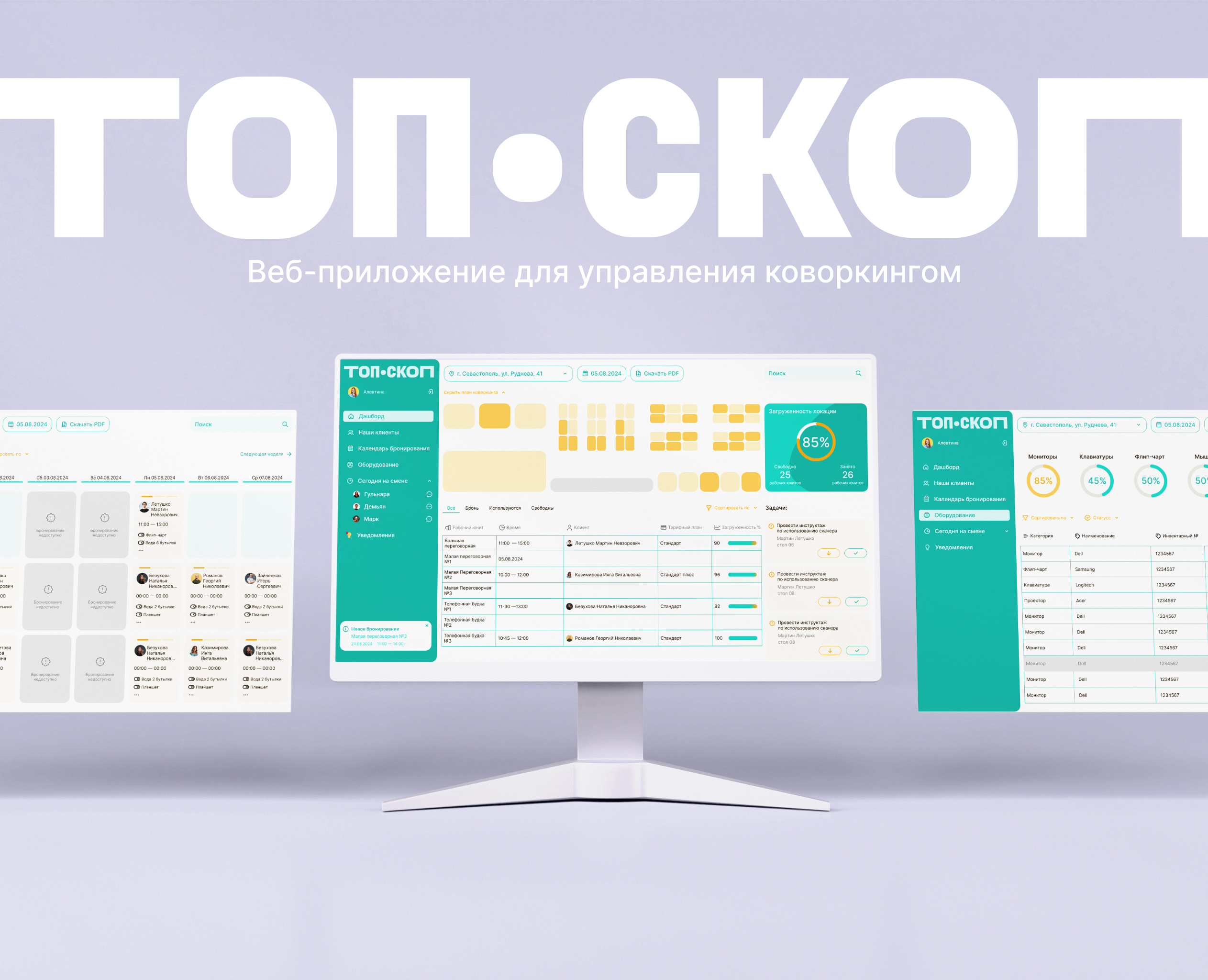Топ-Скоп — Интерфейсы на Dprofile