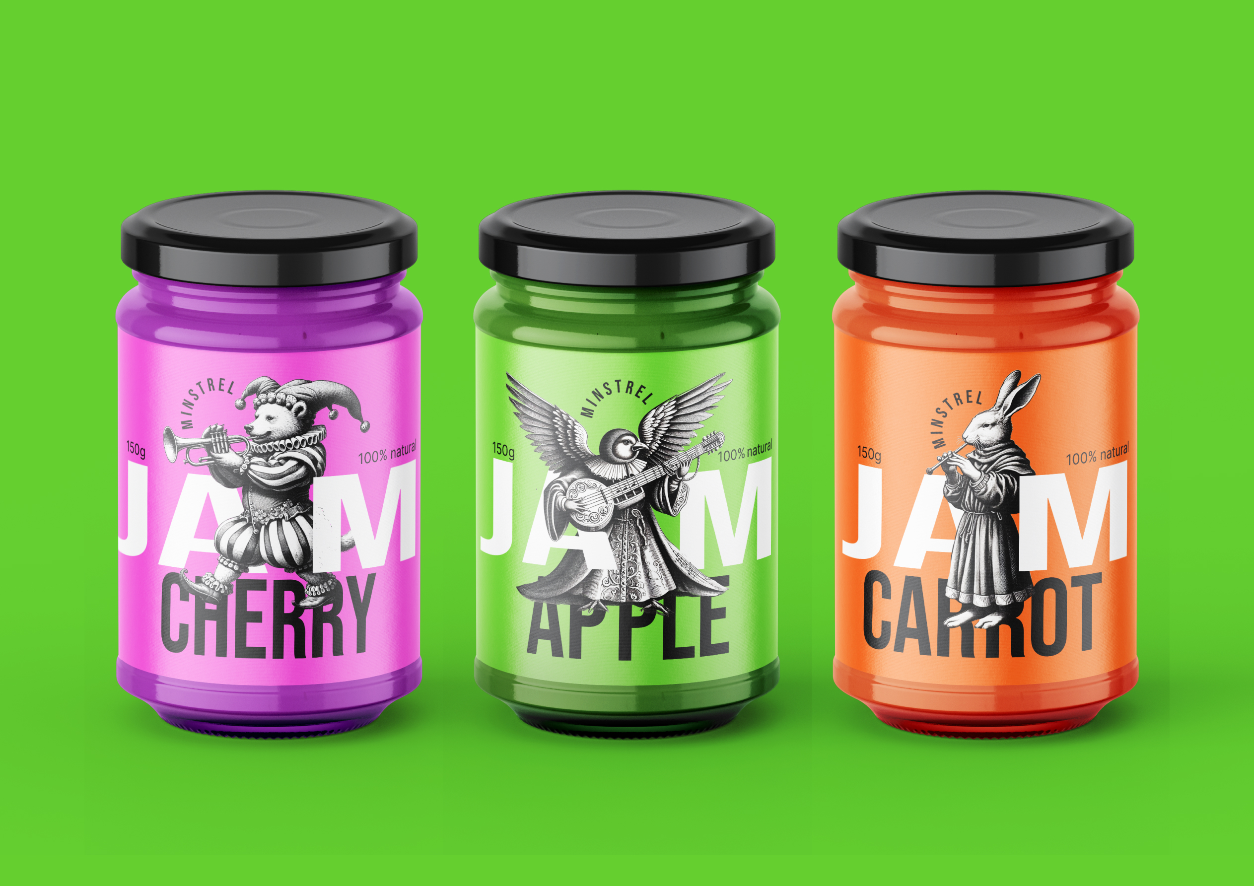 Minstrel jam — Изображение №6 — Брендинг на Dprofile