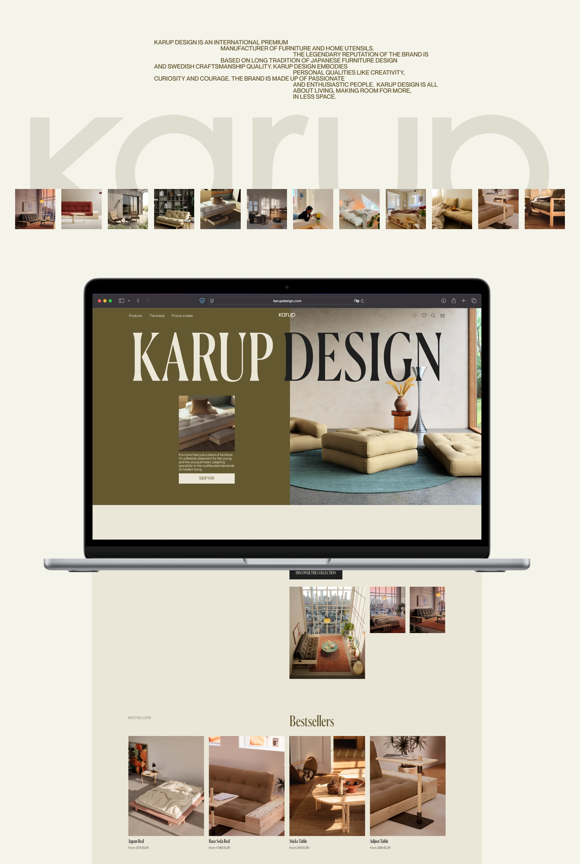 Karup Design | E-commerce website design — Изображение №2 — Интерфейсы на Dprofile