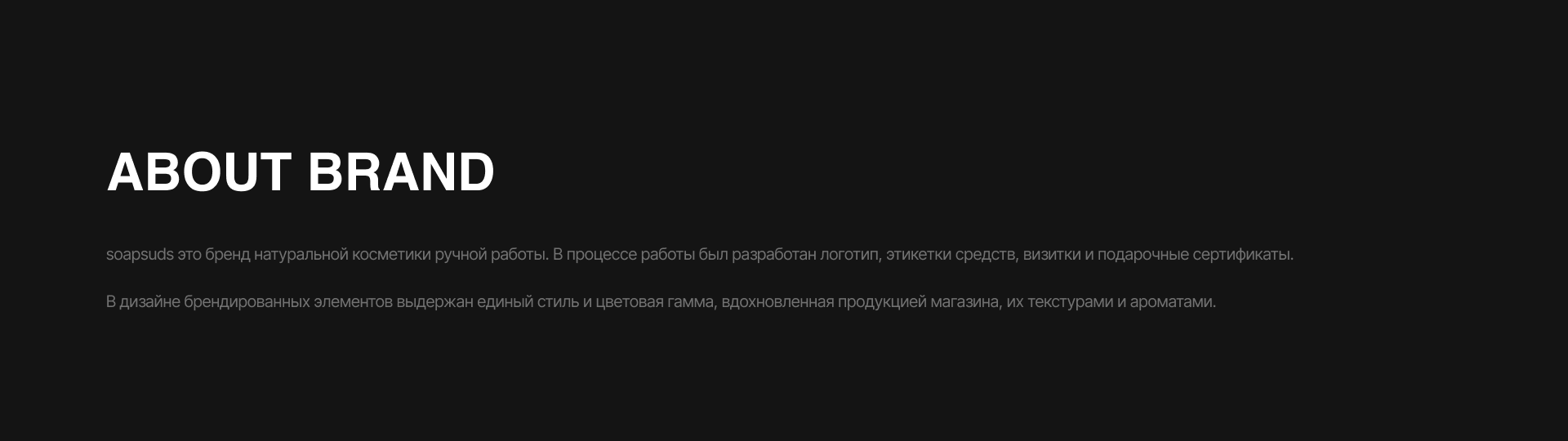 Soapsuds Branding | 2023 — Изображение №2 — Брендинг на Dprofile