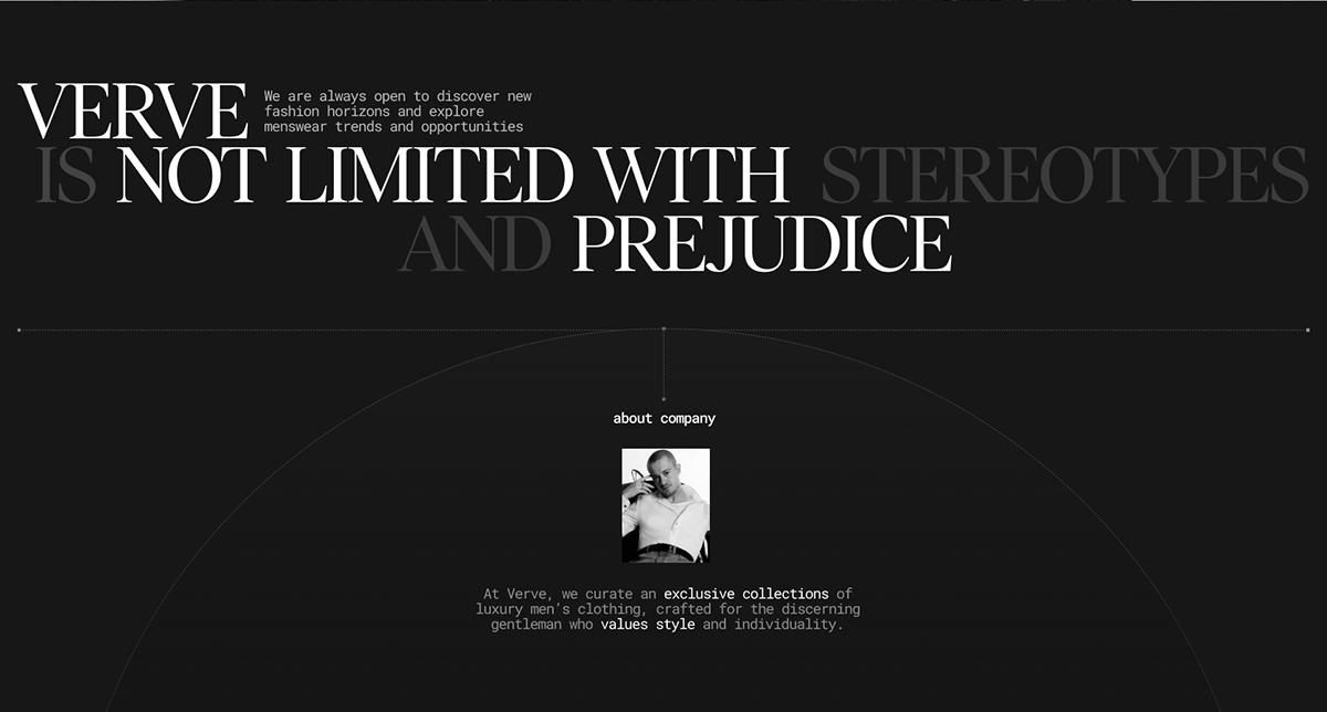 verve/e-commerce — Изображение №2 — Интерфейсы на Dprofile