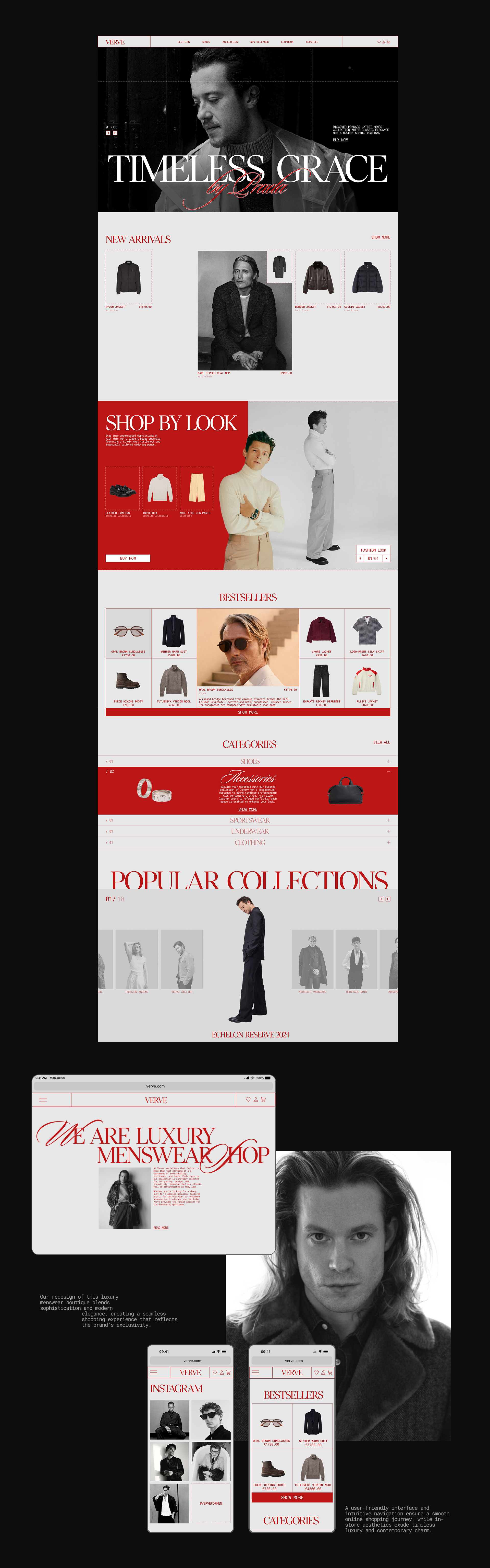 verve/e-commerce — Изображение №3 — Интерфейсы на Dprofile