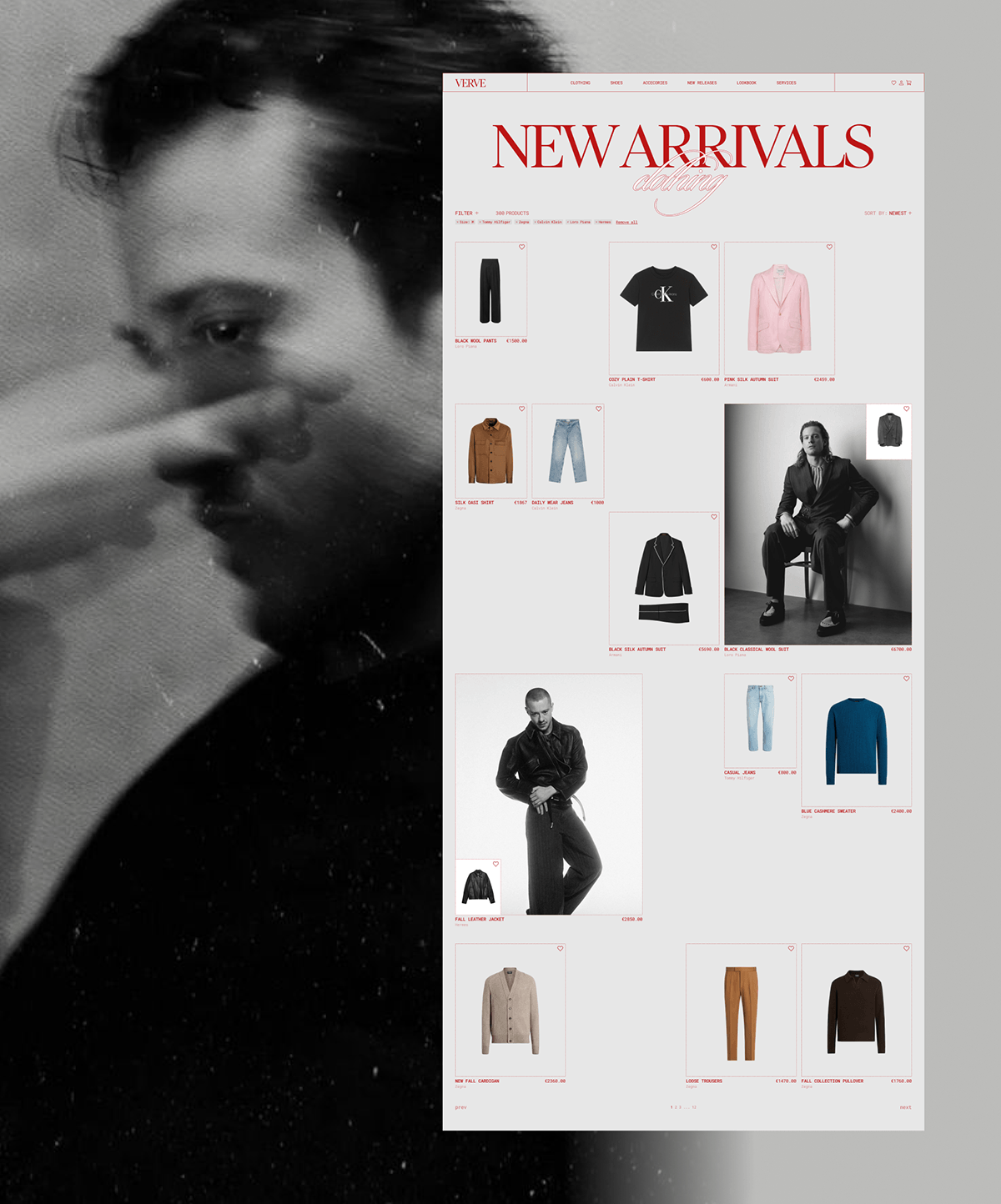 verve/e-commerce — Изображение №5 — Интерфейсы на Dprofile