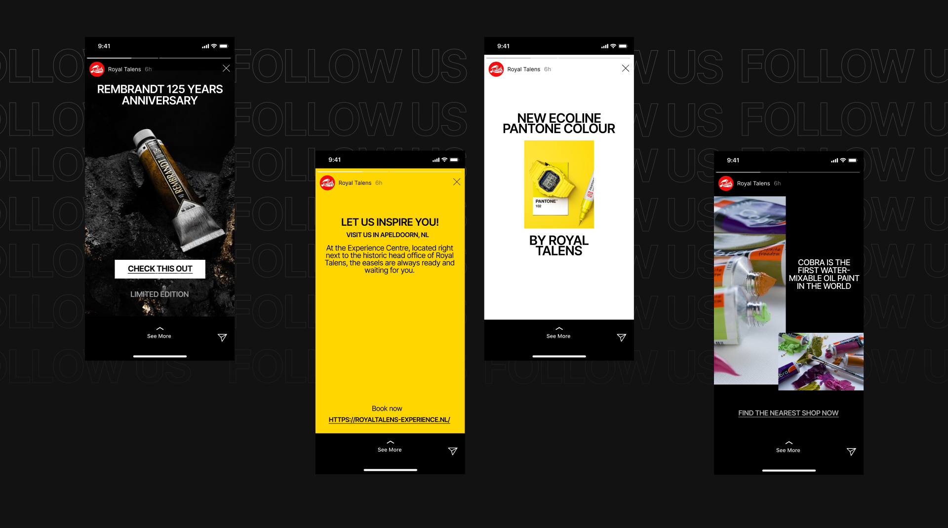 Royal Talens | Corporate website redesign — Изображение №9 — Интерфейсы, Маркетинг на Dprofile