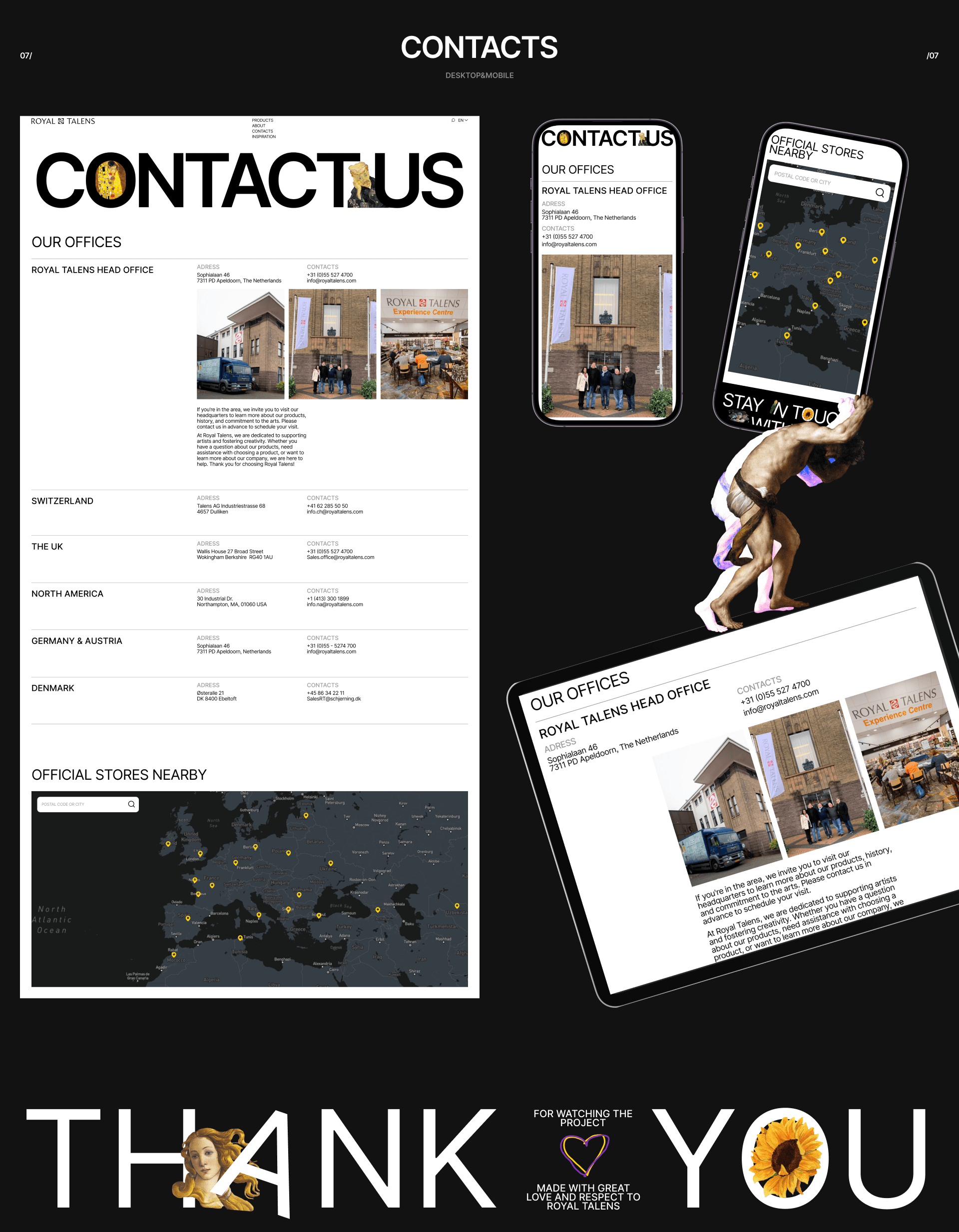 Royal Talens | Corporate website redesign — Изображение №13 — Интерфейсы, Маркетинг на Dprofile