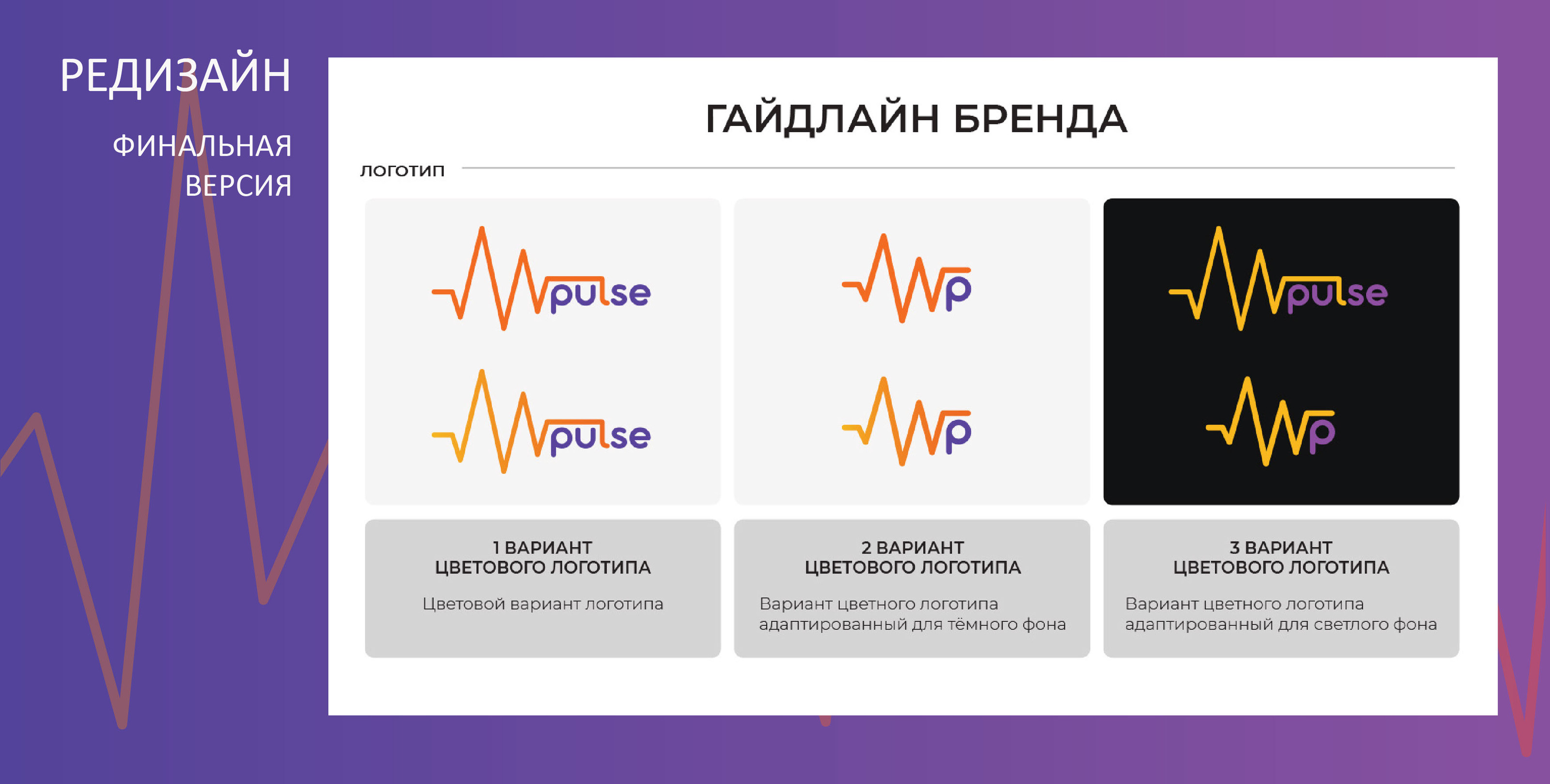 Редизайн логотипа Velopulse — Изображение №6 — Брендинг на Dprofile