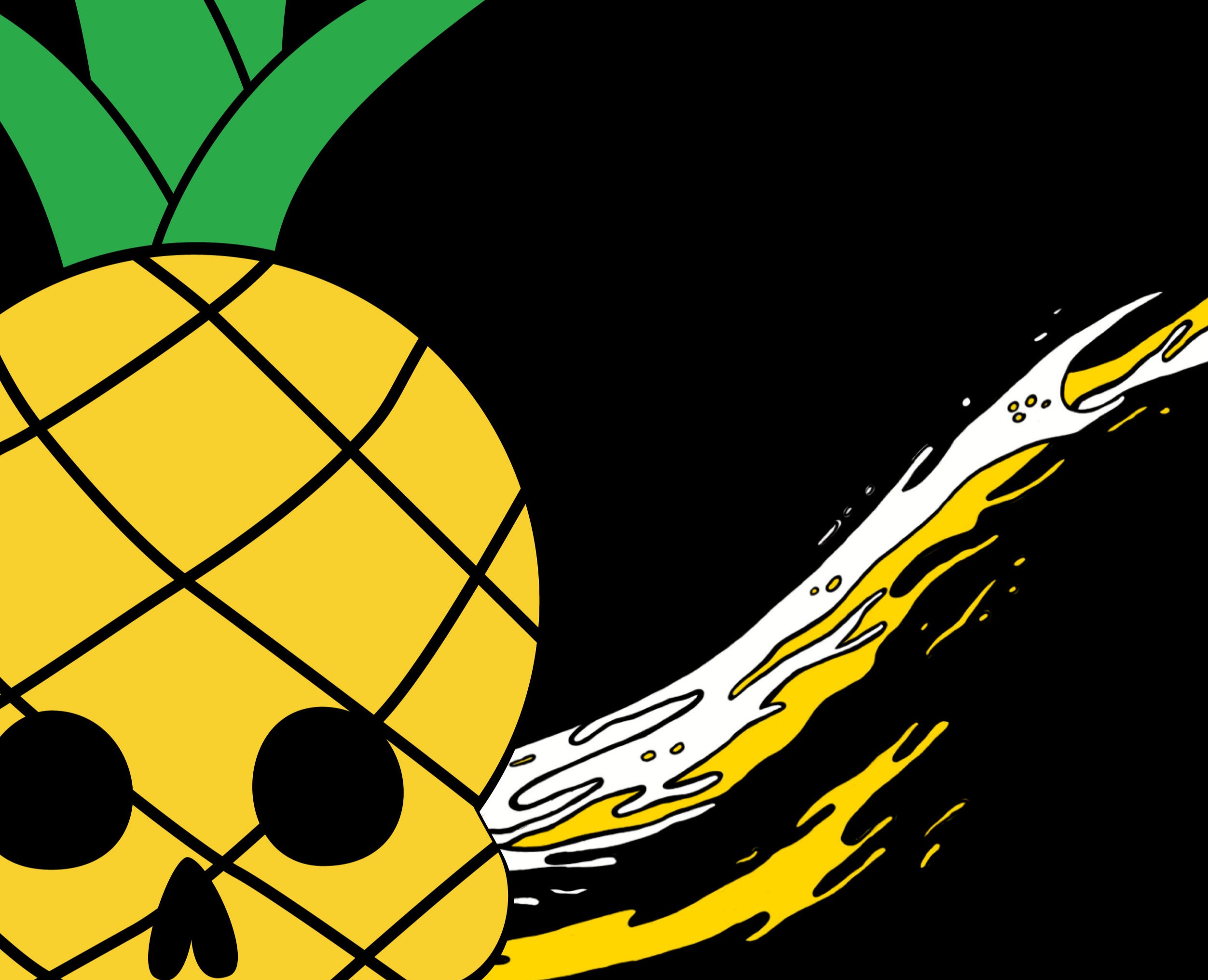 Pineapple Skull — Брендинг, Иллюстрация на Dprofile